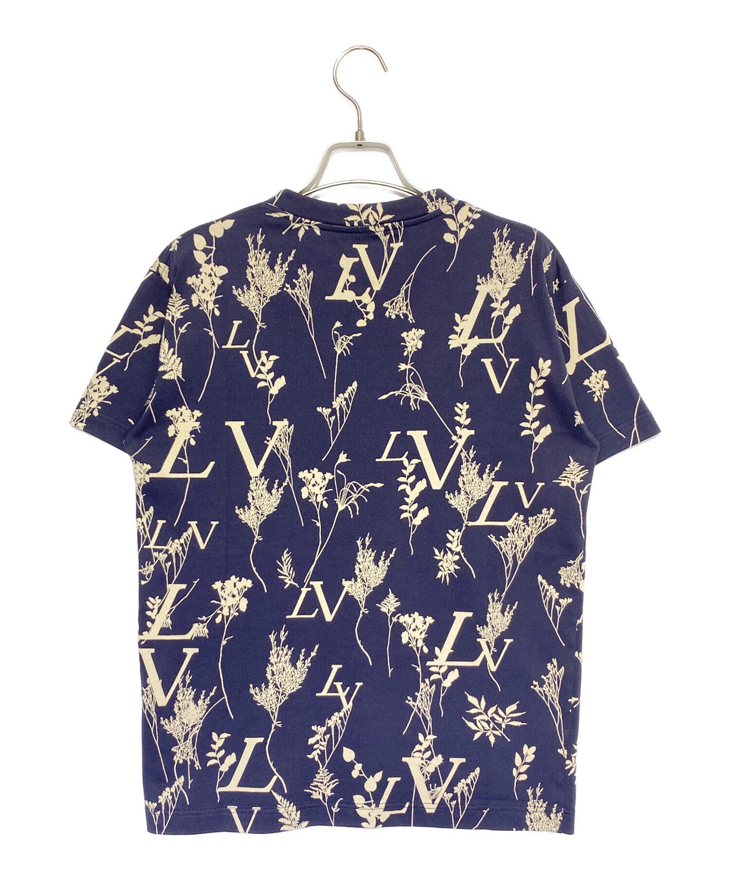 中古・古着通販】LOUIS VUITTON (ルイ ヴィトン) LVリーフディスチャージTシャツ ネイビー サイズ:XS｜ブランド・古着通販  トレファク公式【TREFAC FASHION】スマホサイト