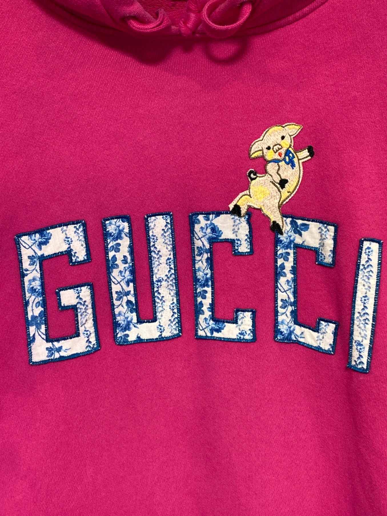 中古・古着通販】GUCCI (グッチ) パーカー ピンク サイズ:L｜ブランド・古着通販 トレファク公式【TREFAC FASHION】スマホサイト