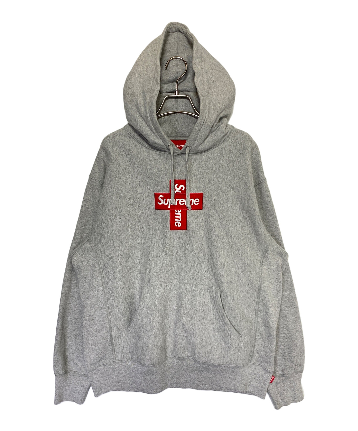 中古・古着通販】SUPREME (シュプリーム) Cross Box Logo Hooded ...