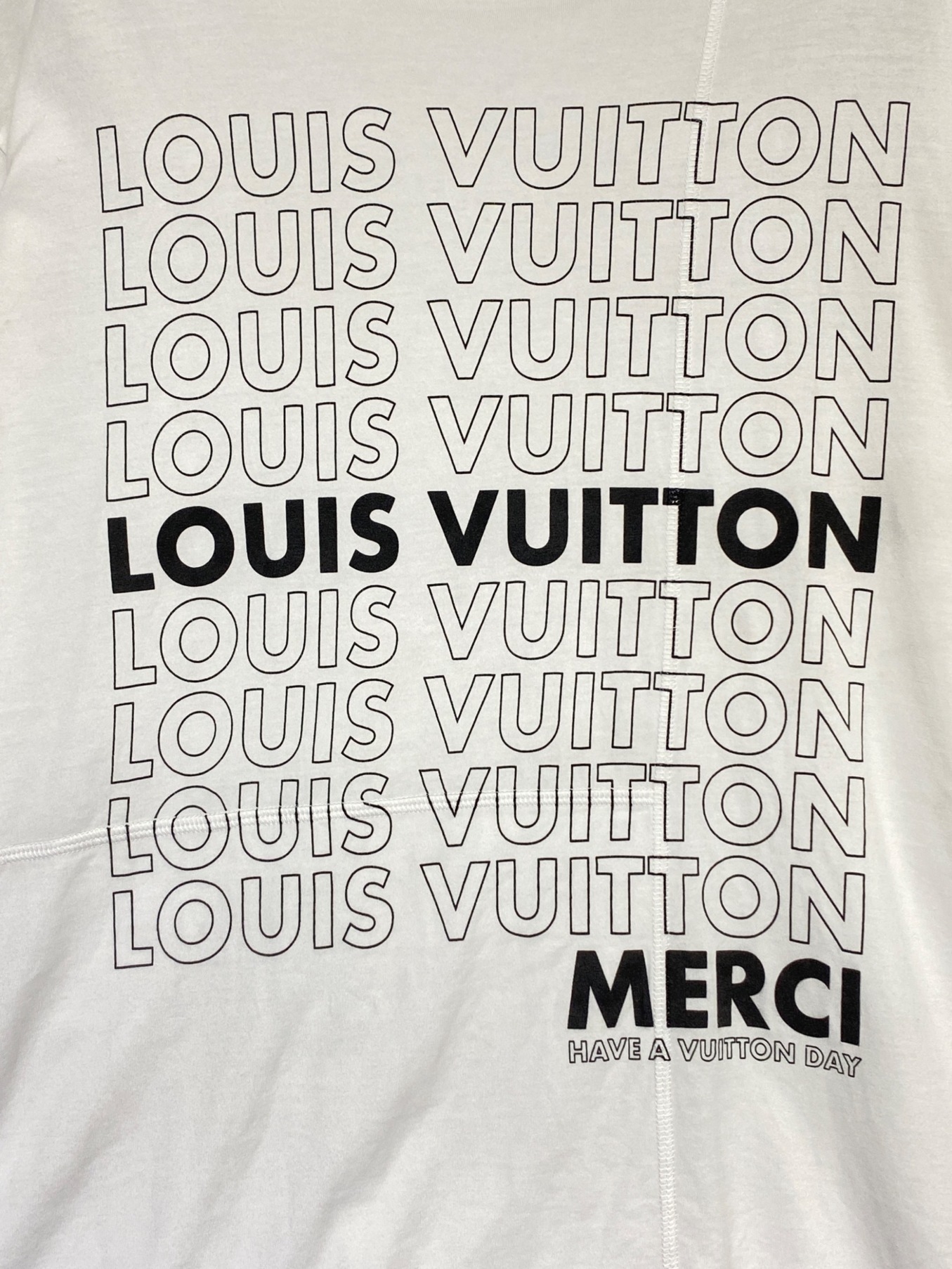 中古・古着通販】LOUIS VUITTON (ルイ ヴィトン) パッチワークLVリストTシャツ ホワイト サイズ:M｜ブランド・古着通販  トレファク公式【TREFAC FASHION】スマホサイト