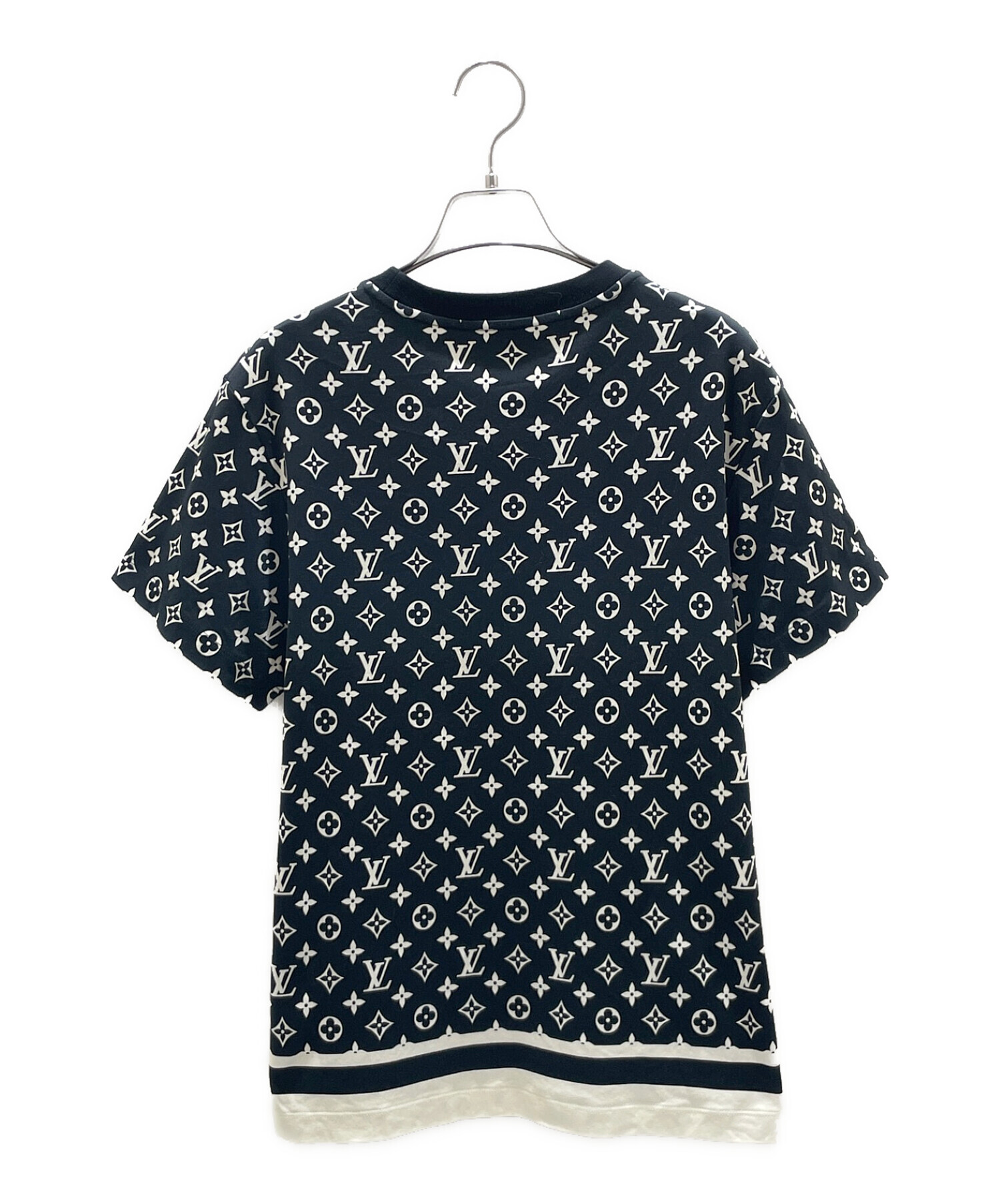 中古・古着通販】LOUIS VUITTON (ルイ ヴィトン) モノグラムプリントTシャツ ブラック サイズ:-｜ブランド・古着通販  トレファク公式【TREFAC FASHION】スマホサイト