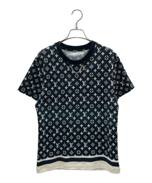 【中古・古着通販】LOUIS VUITTON (ルイ ヴィトン) モノグラムプリントTシャツ ブラック サイズ:-｜ブランド・古着通販  トレファク公式【TREFAC FASHION】スマホサイト