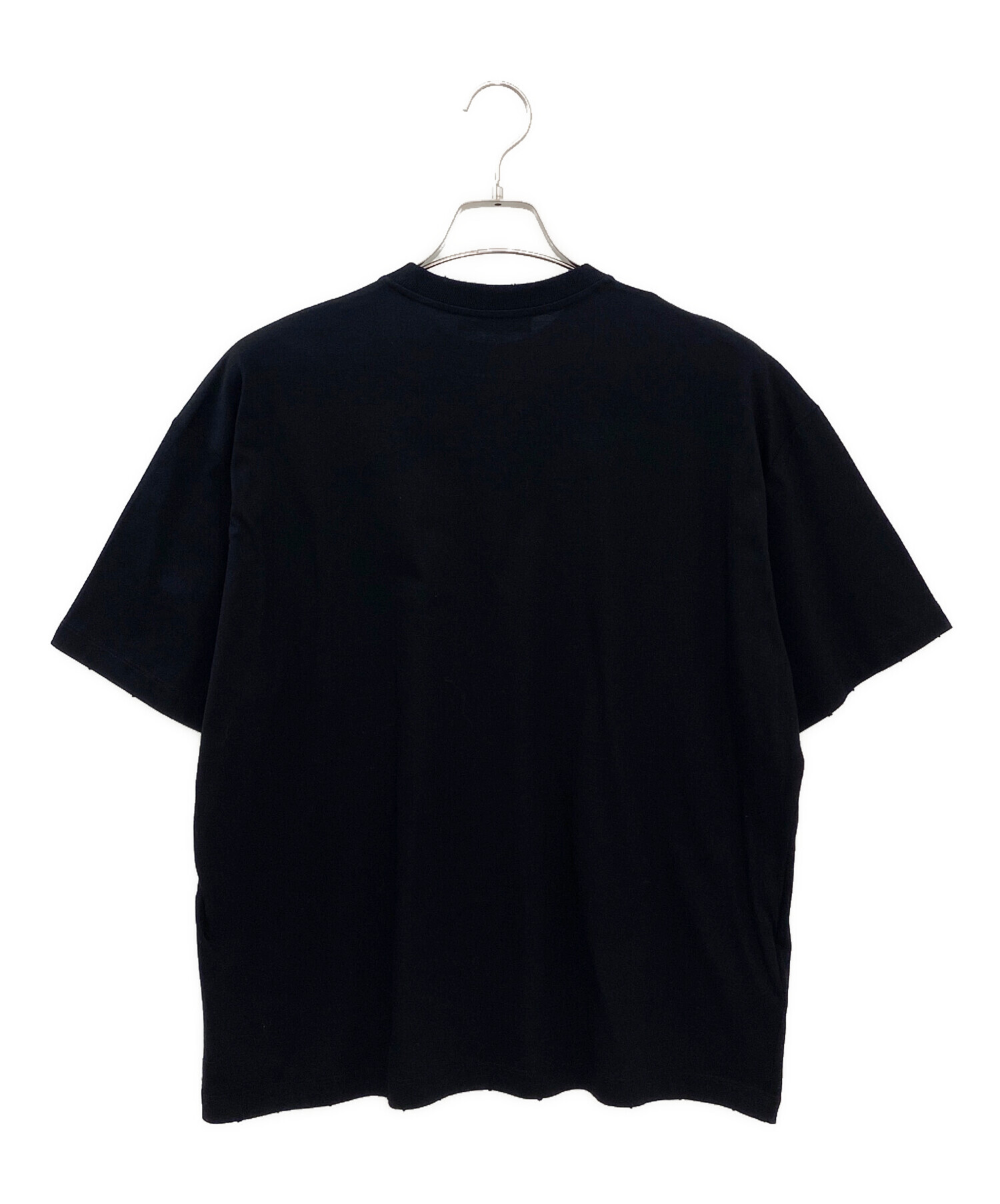 中古・古着通販】PRADA (プラダ) エンブロイダリージャージーTシャツ ブラック サイズ:S｜ブランド・古着通販 トレファク公式【TREFAC  FASHION】スマホサイト