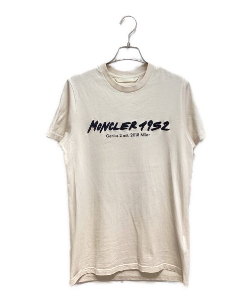 中古・古着通販】MONCLER GENIUS (モンクレール ジーニアス) ロゴTシャツ ベージュ サイズ:XS｜ブランド・古着通販  トレファク公式【TREFAC FASHION】スマホサイト