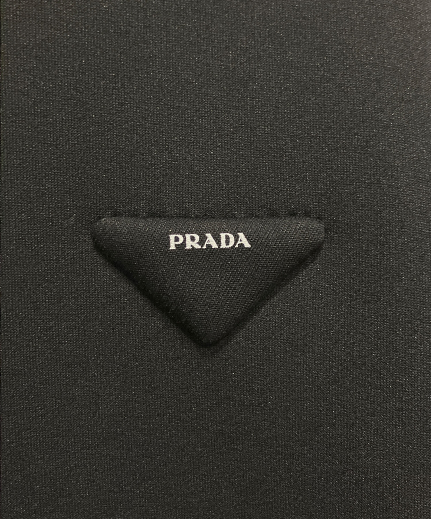 中古・古着通販】PRADA (プラダ) エンブレムロゴスウェットワンピース ブラック サイズ:S｜ブランド・古着通販 トレファク公式【TREFAC  FASHION】スマホサイト