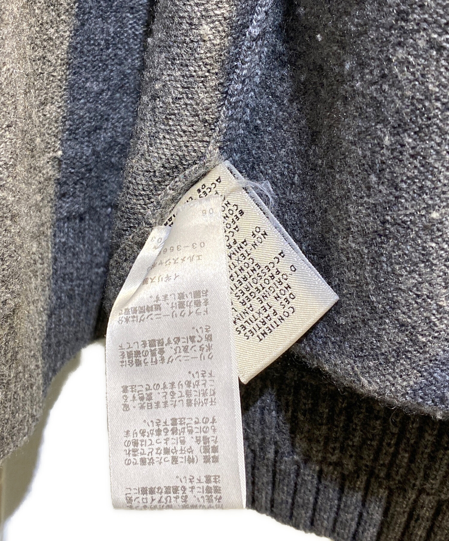 中古・古着通販】HERMES (エルメス) CASHMERE LONG CARDIGAN（カシミヤロングカーディガン） グレー サイズ:34｜ブランド・古着通販  トレファク公式【TREFAC FASHION】スマホサイト