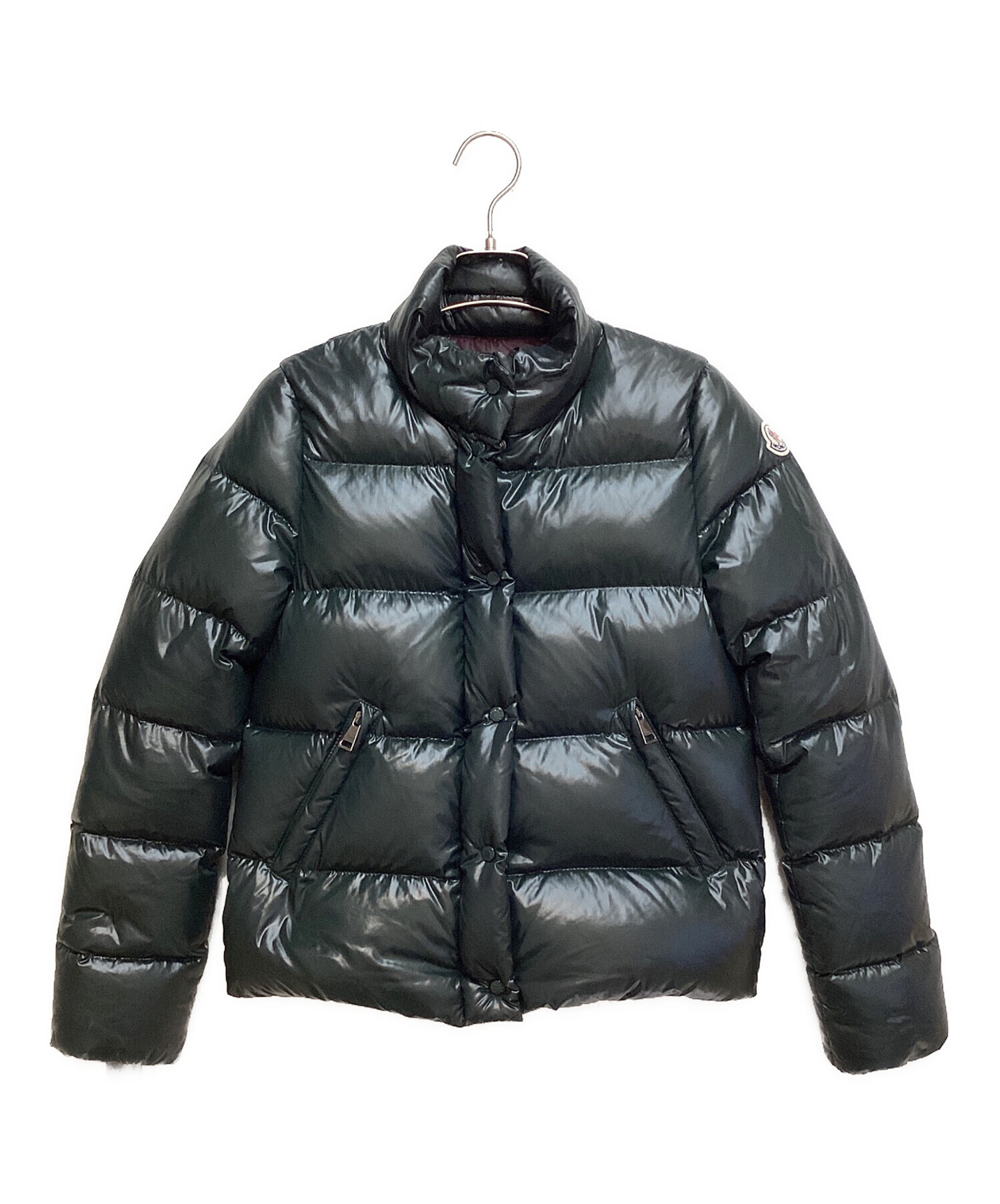 MONCLER (モンクレール) BRETHIL(ブレシール)/ダウンジャケット グリーン サイズ:00