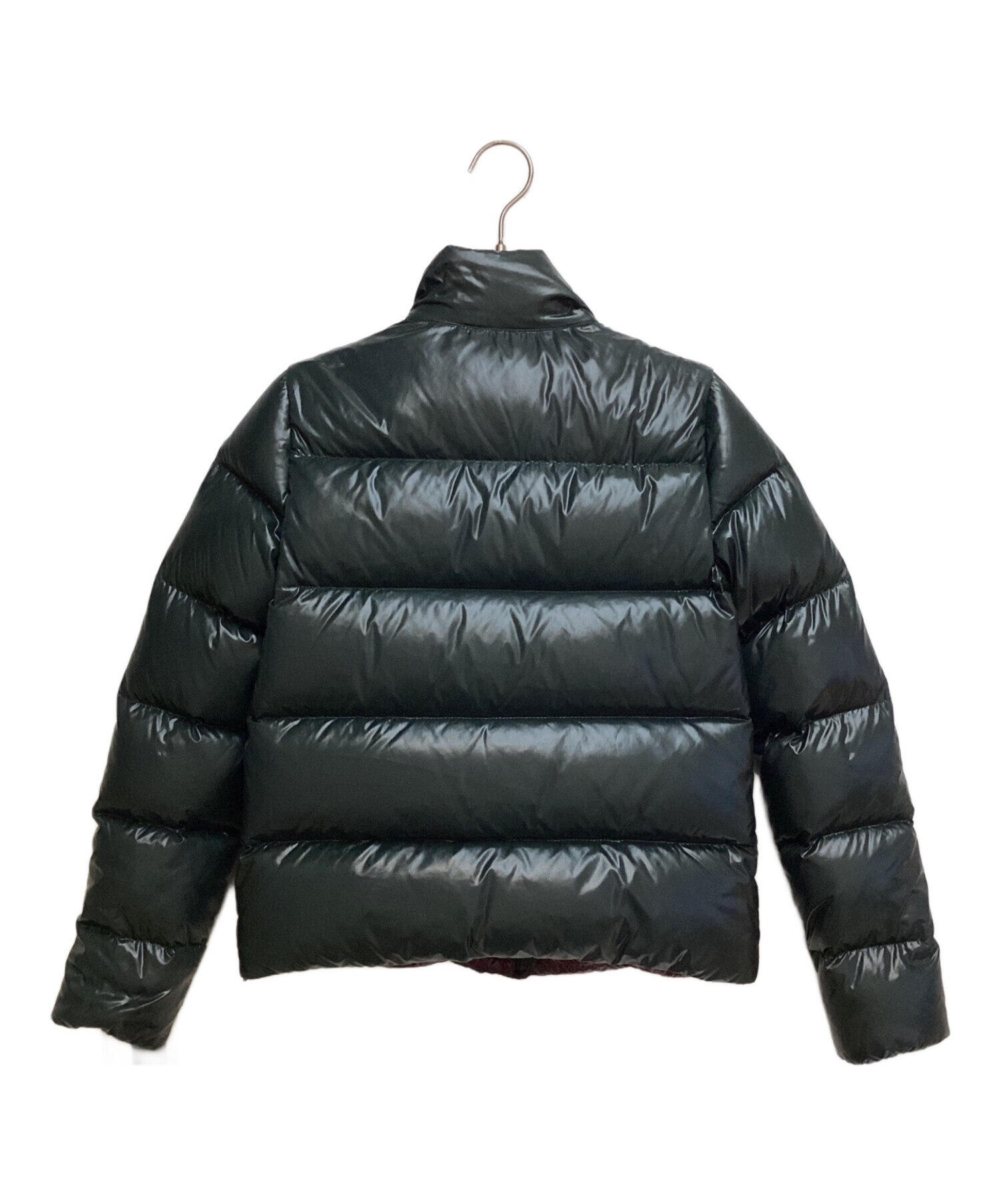 MONCLER (モンクレール) BRETHIL(ブレシール)/ダウンジャケット グリーン サイズ:00