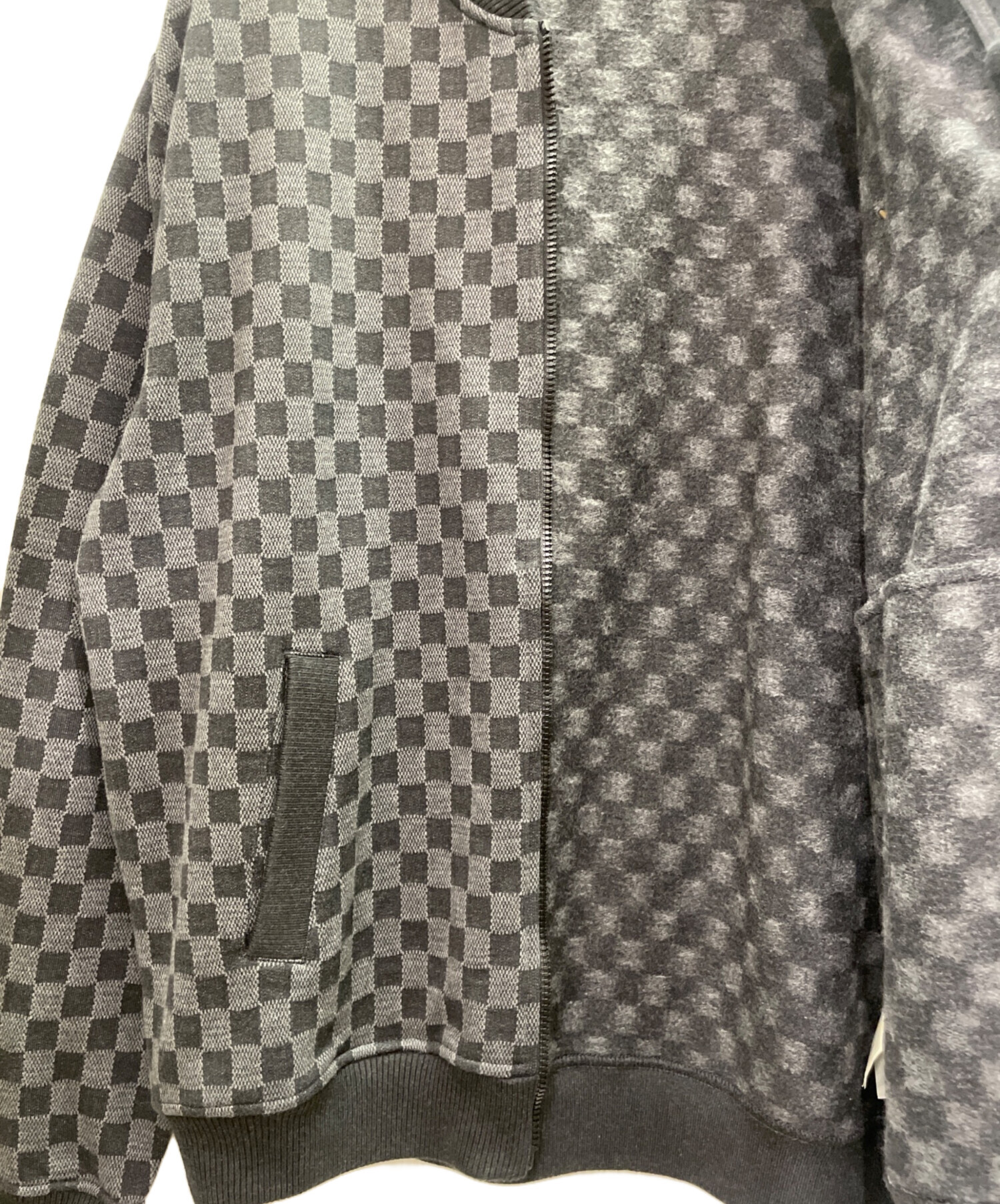 中古・古着通販】LOUIS VUITTON (ルイ ヴィトン) 21AW XL damier-jacquard-zip-through-bomber  ダミエジャカードジップスルーボンバー グレー サイズ:XL｜ブランド・古着通販 トレファク公式【TREFAC FASHION】スマホサイト