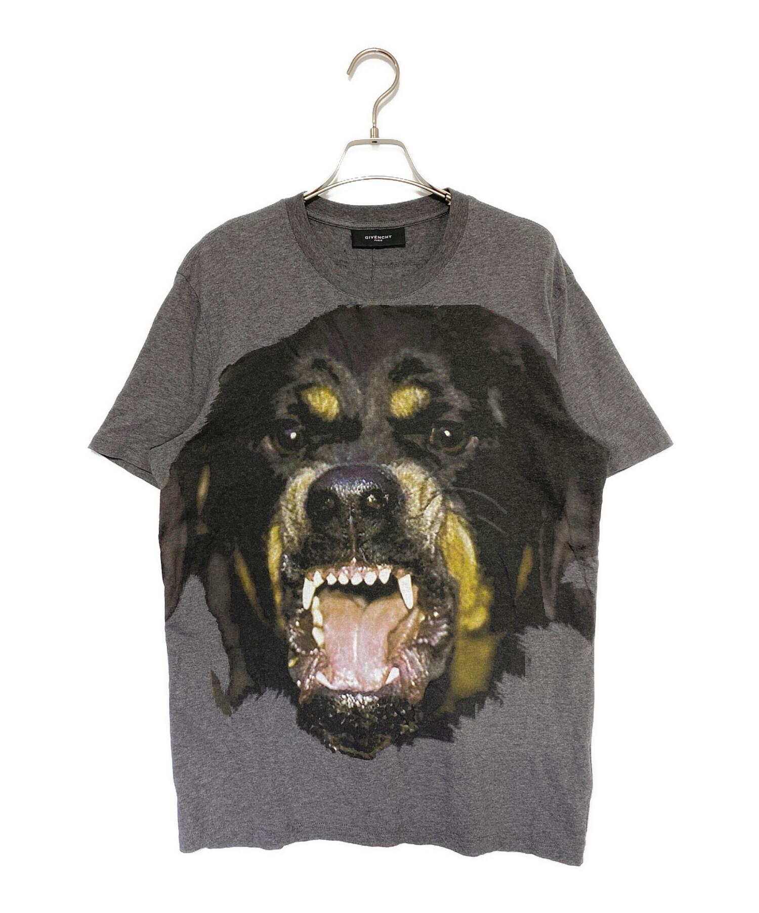 GIVENCHY (ジバンシィ) ロットワイラーTシャツ グレー サイズ:M