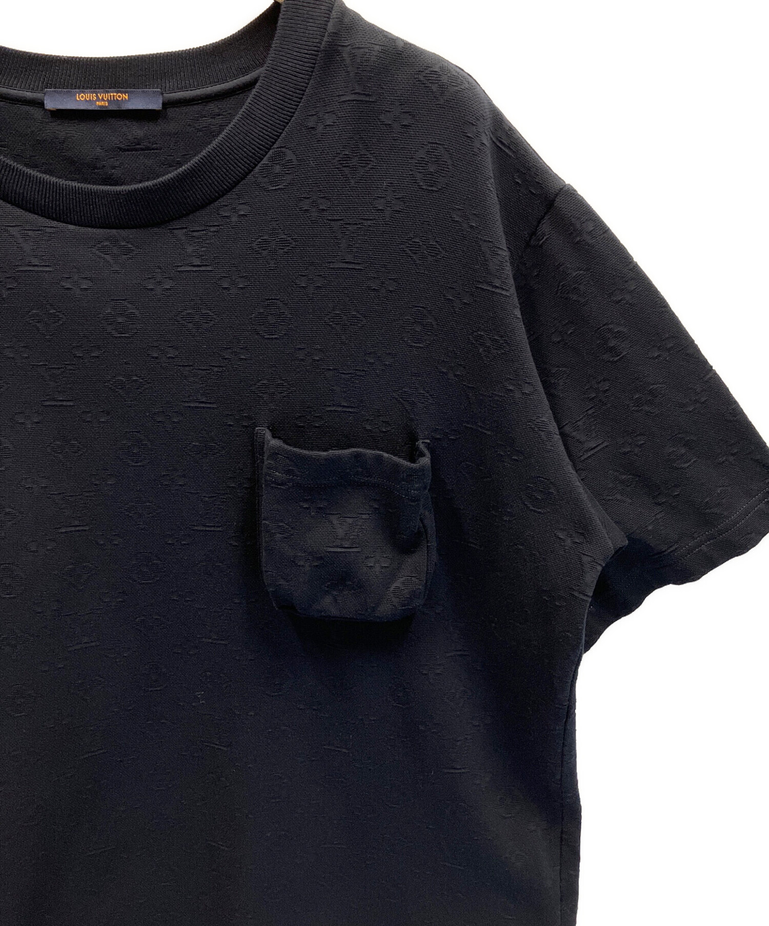 中古・古着通販】LOUIS VUITTON (ルイ ヴィトン) シグネチャー3Dポケットモノグラム半袖Tシャツ ネイビー サイズ:４L  ｜ブランド・古着通販 トレファク公式【TREFAC FASHION】スマホサイト