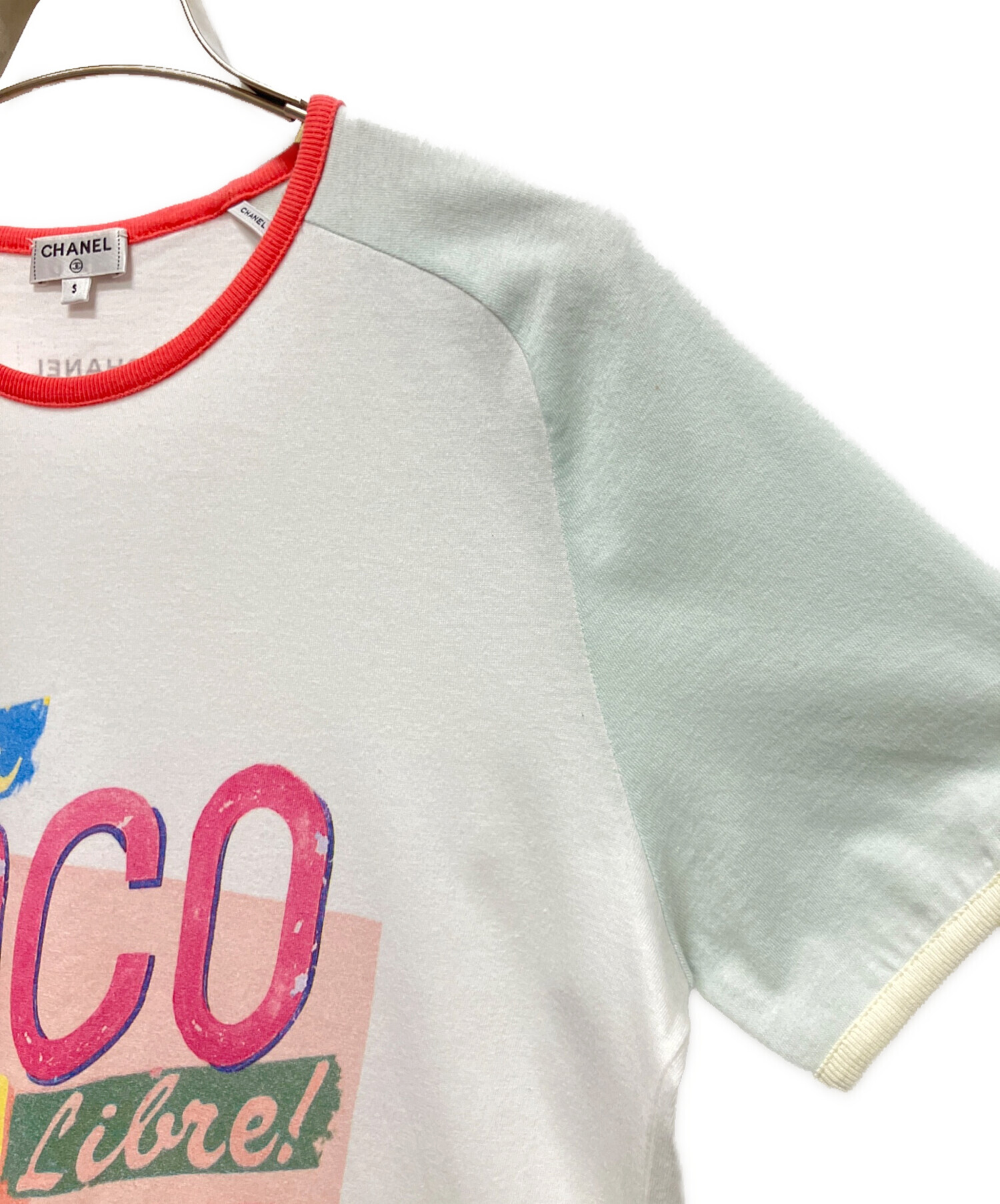 CHANEL (シャネル) COCO CUBA Tシャツ ホワイト サイズ:S