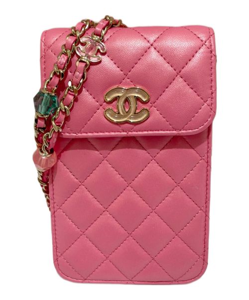 中古・古着通販】CHANEL (シャネル) フォンケース ピンク｜ブランド・古着通販 トレファク公式【TREFAC FASHION】スマホサイト