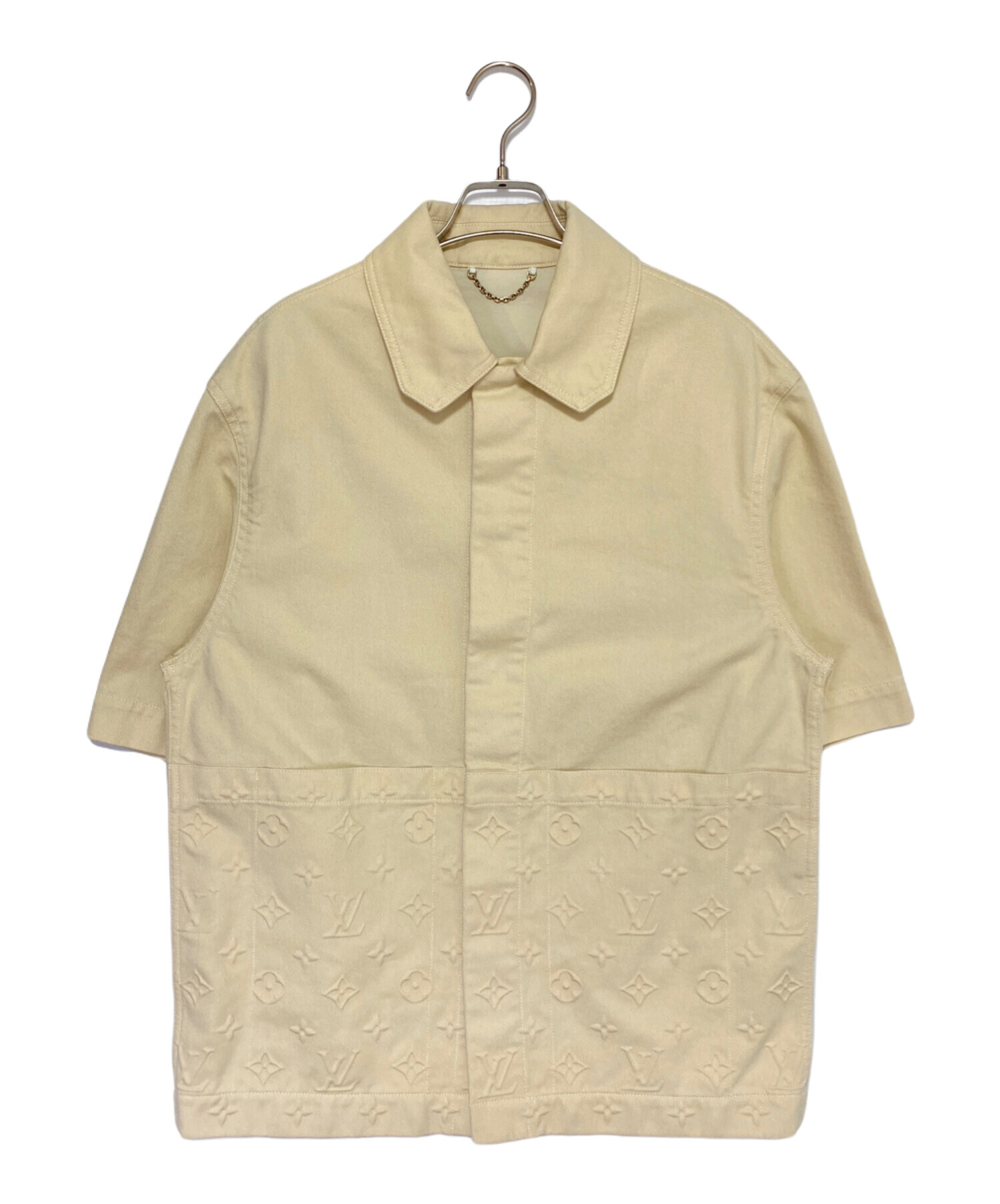 中古・古着通販】LOUIS VUITTON (ルイ ヴィトン) Work S/S Shirt ベージュ サイズ:XS｜ブランド・古着通販  トレファク公式【TREFAC FASHION】スマホサイト