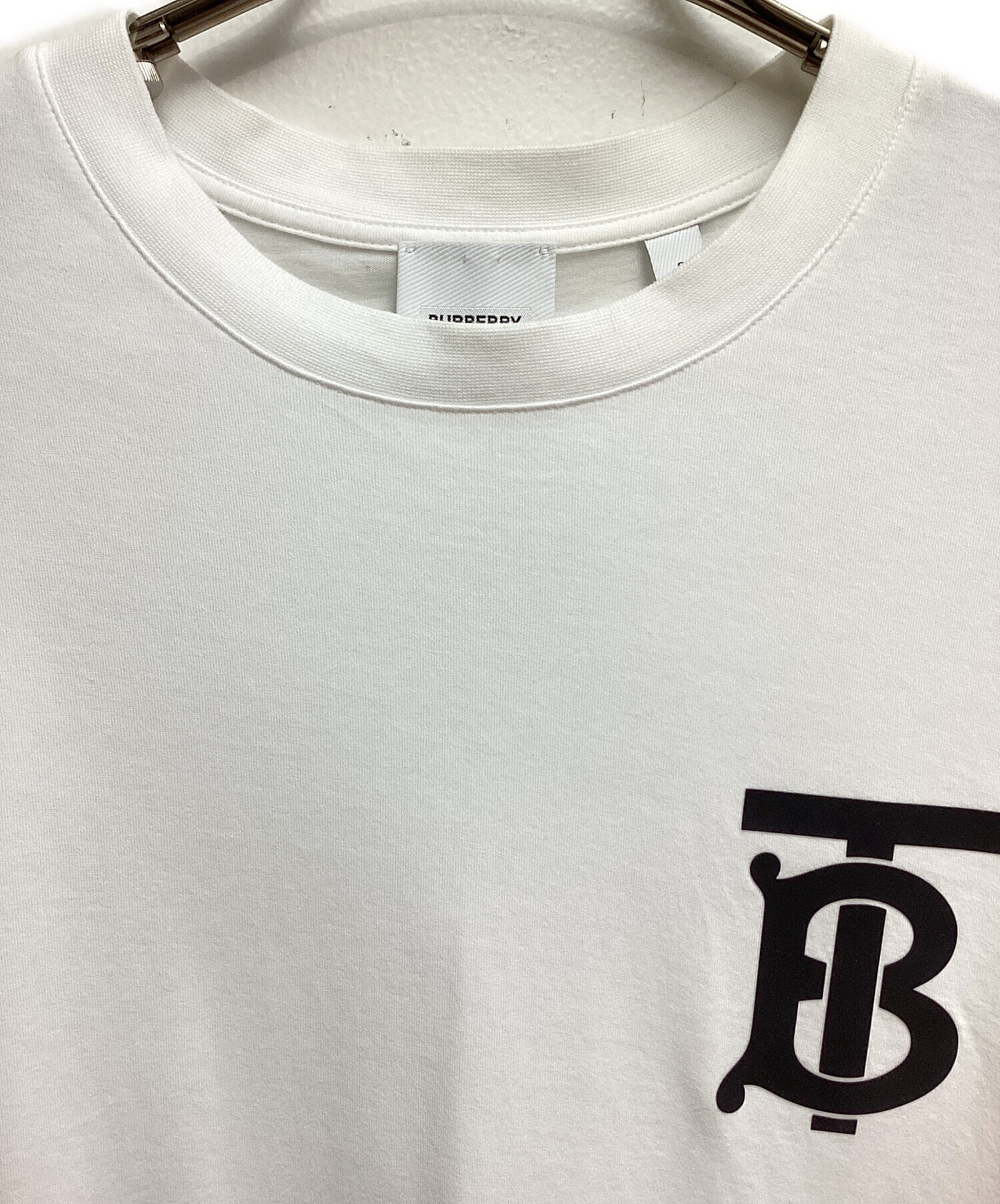 中古・古着通販】BURBERRY (バーバリー) ロングスリーブTシャツ ホワイト サイズ:S｜ブランド・古着通販 トレファク公式【TREFAC  FASHION】スマホサイト