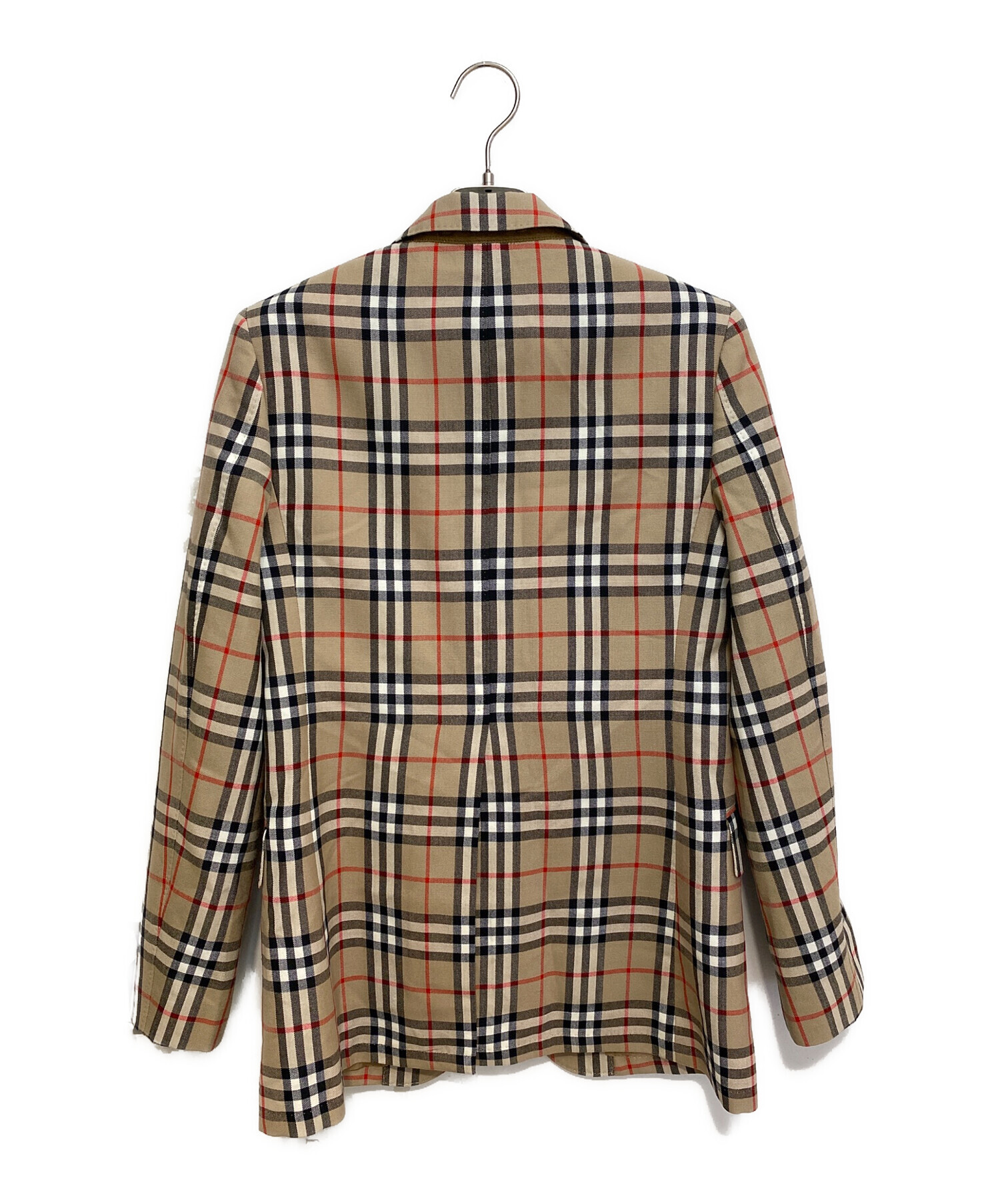 中古・古着通販】BURBERRY (バーバリー) ノヴァチェック2Bブレザー ベージュ サイズ:36｜ブランド・古着通販 トレファク公式【TREFAC  FASHION】スマホサイト