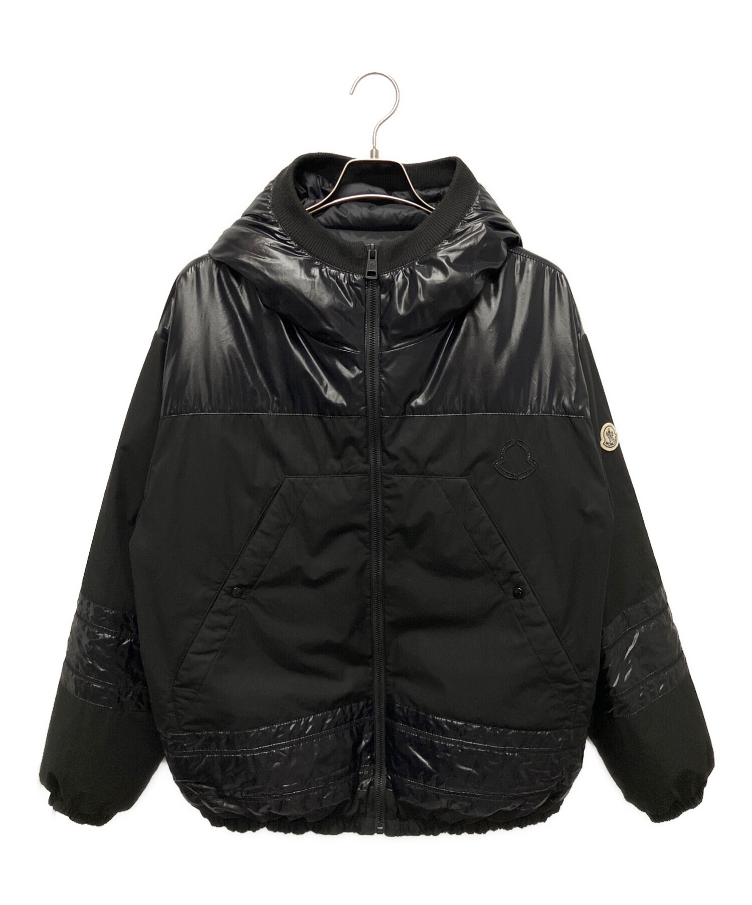 MONCLER GENIUS (モンクレール ジーニアス) Frgmt Hiroshi Fujiwara (フラグメント) SAMMY  /ダウンジャケット ブラック サイズ:2