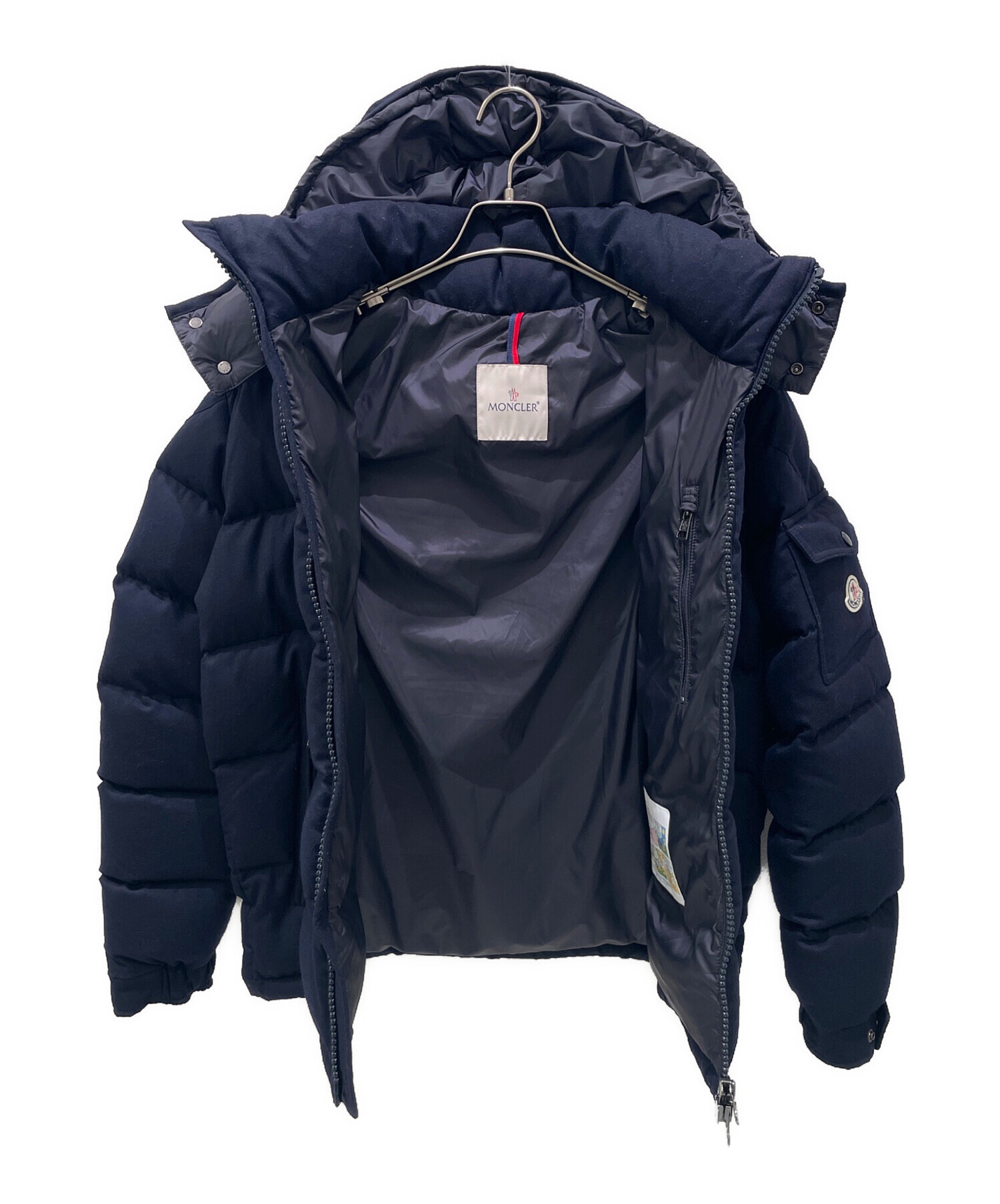 中古・古着通販】MONCLER (モンクレール) MONTGENEVRE /ダウンジャケット ネイビー サイズ:3｜ブランド・古着通販  トレファク公式【TREFAC FASHION】スマホサイト