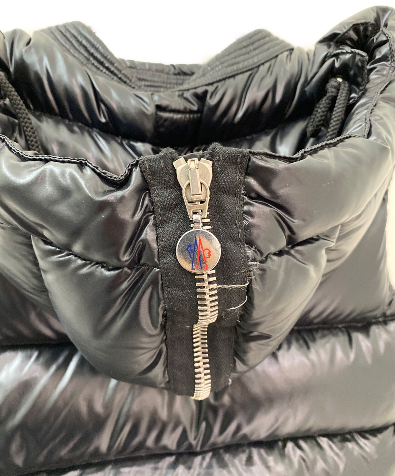 中古・古着通販】MONCLER (モンクレール) BALENCIAGA (バレンシアガ) フードジップダウンベスト ブラック  サイズ:34｜ブランド・古着通販 トレファク公式【TREFAC FASHION】スマホサイト