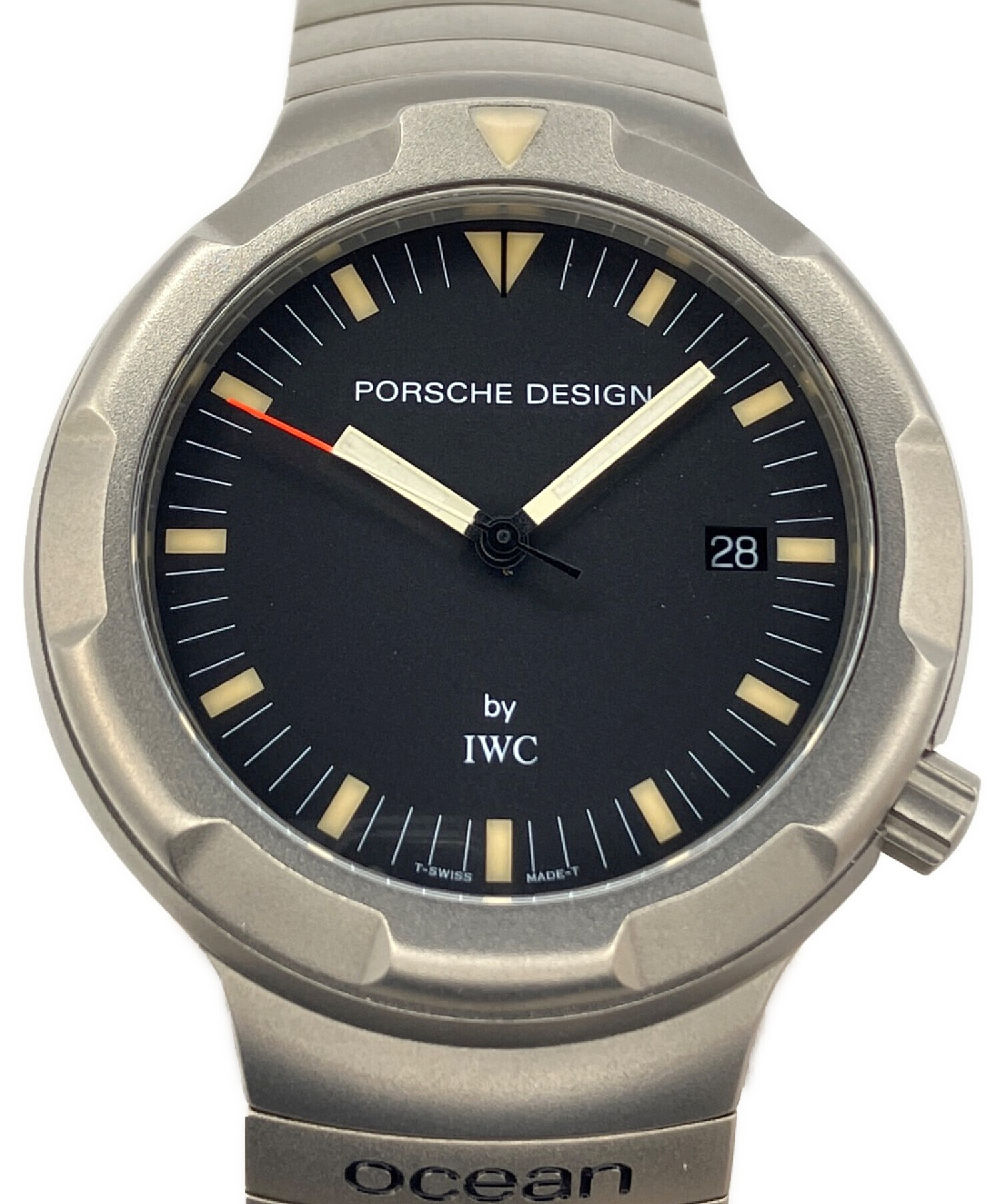 IWC ocean ２０００ オーシャン ポルシェデザイン porsche - 腕時計 
