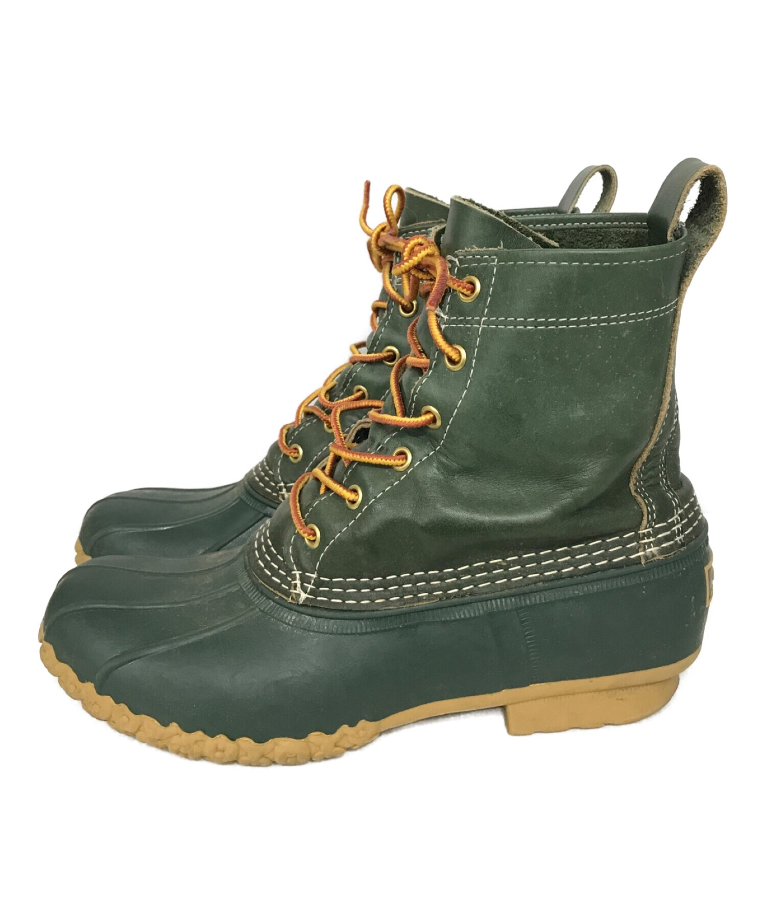 L.L.Bean (エルエルビーン) BEAMS (ビームス) スノーブーツ オリーブ サイズ:SIZE 8M