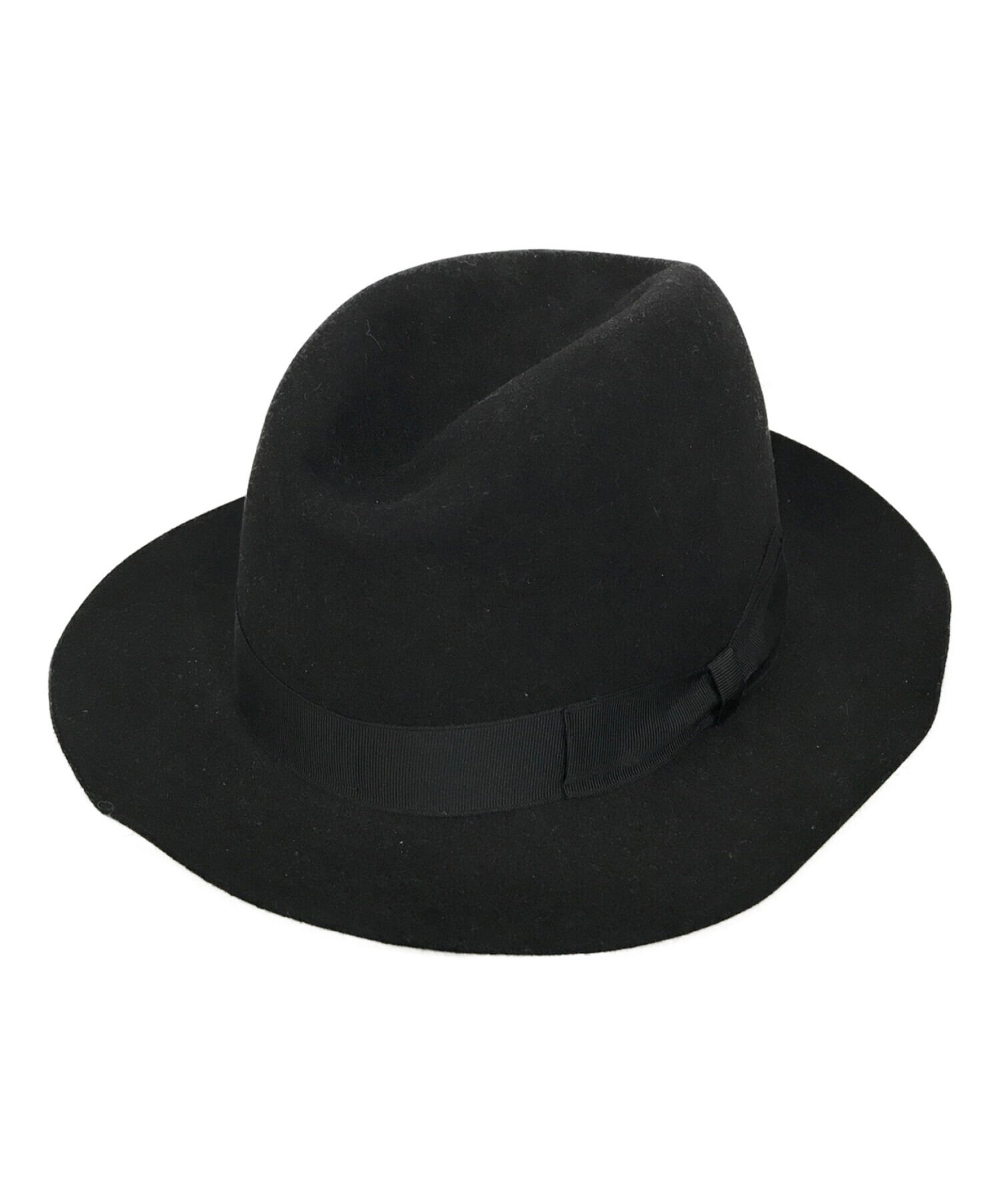 BORSALINO (ボルサリーノ) ハット ブラック サイズ:SIZE 58