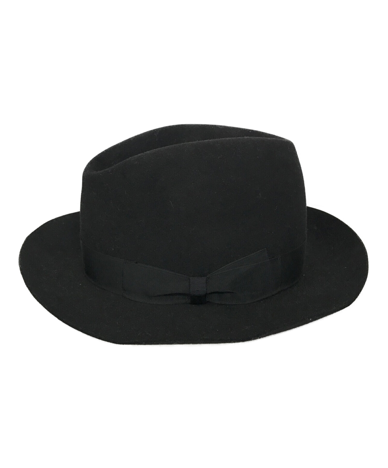 BORSALINO (ボルサリーノ) ハット ブラック サイズ:SIZE 58