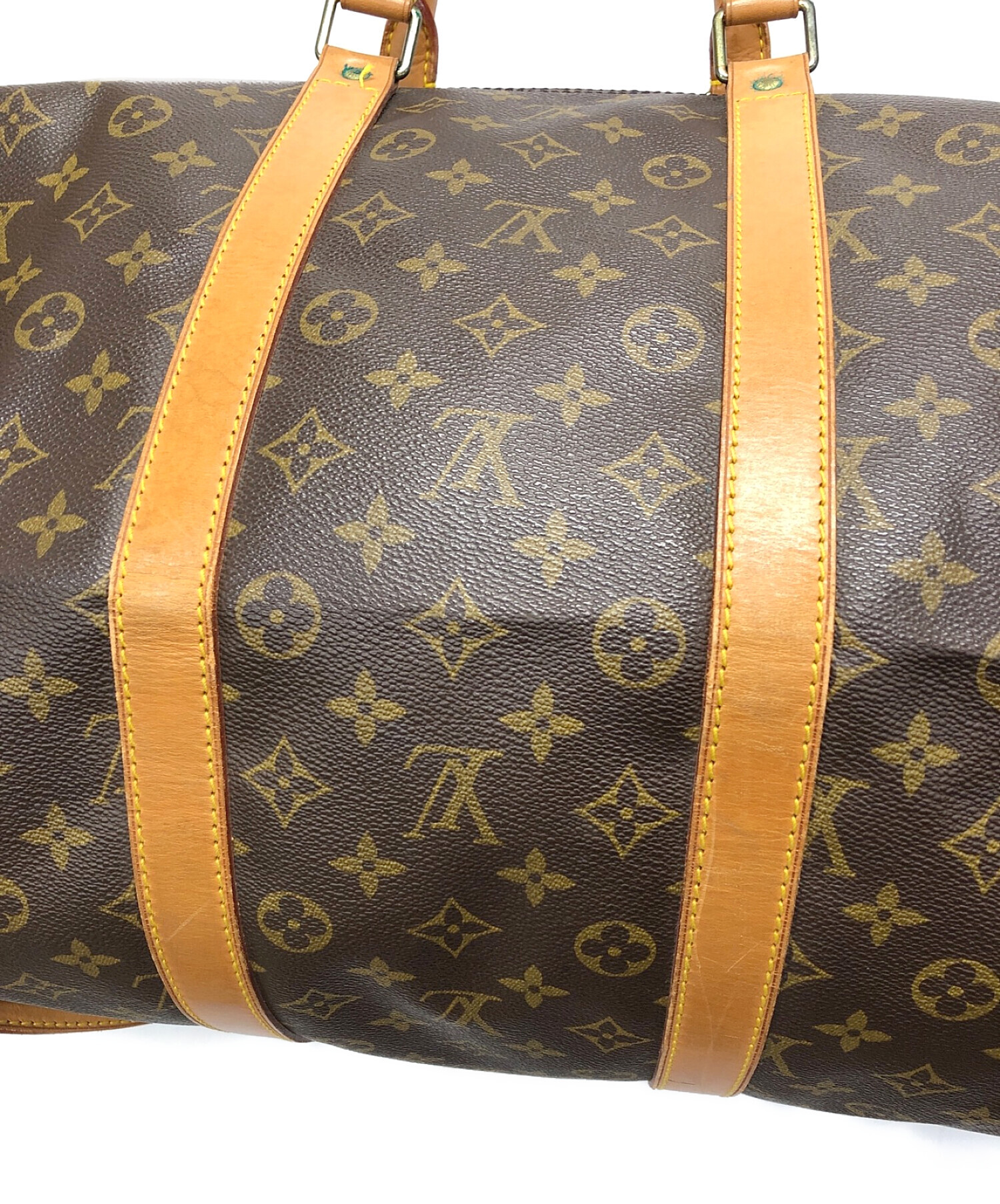 中古・古着通販】LOUIS VUITTON (ルイ ヴィトン) キーポル55 バンドリエール ブラウン サイズ:55｜ブランド・古着通販  トレファク公式【TREFAC FASHION】スマホサイト