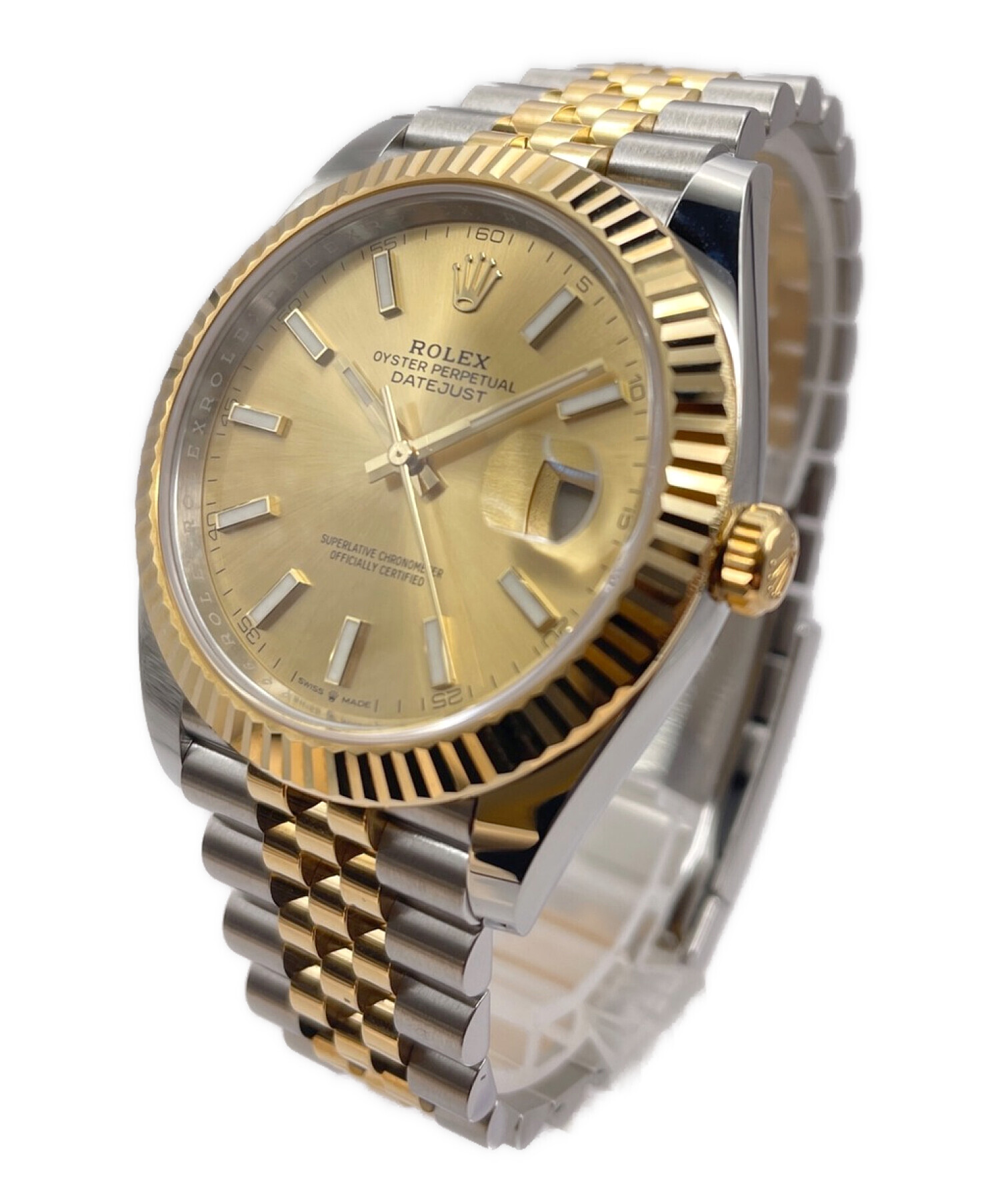 ROLEX (ロレックス) デイトジャスト41 Ref.126333 シャンパン サイズ:41mm