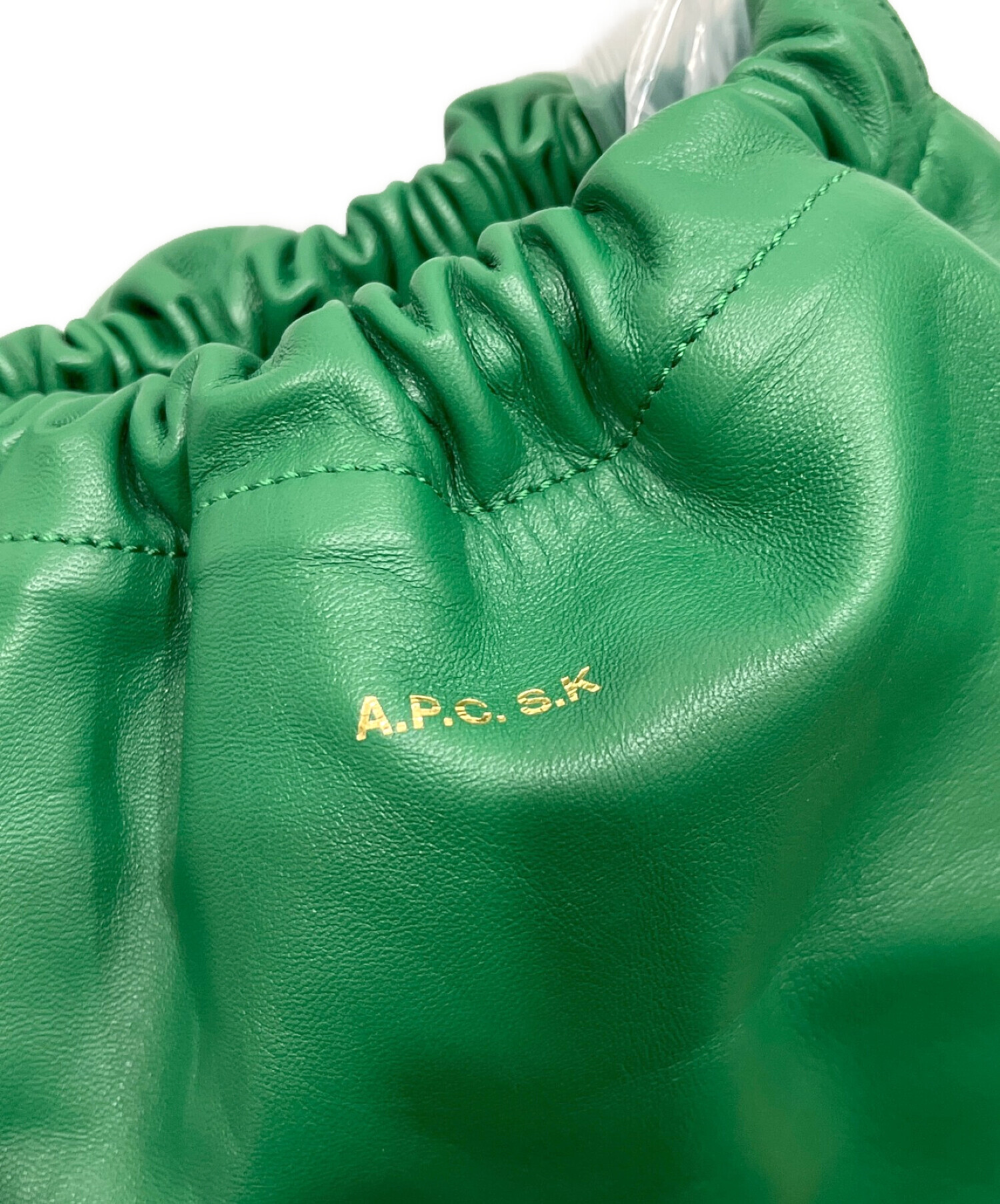 中古・古着通販】A.P.C. (アーペーセー) Suzanne Koller クラッチバッグ グリーン｜ブランド・古着通販  トレファク公式【TREFAC FASHION】スマホサイト