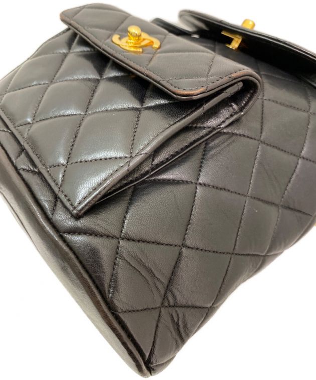 中古・古着通販】CHANEL (シャネル) マトラッセリュック ブラック 