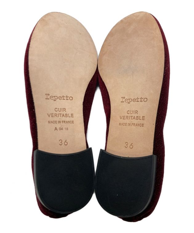 中古・古着通販】repetto (レペット) フラットシューズ ボルドー サイズ:SIZE 36｜ブランド・古着通販 トレファク公式【TREFAC  FASHION】スマホサイト