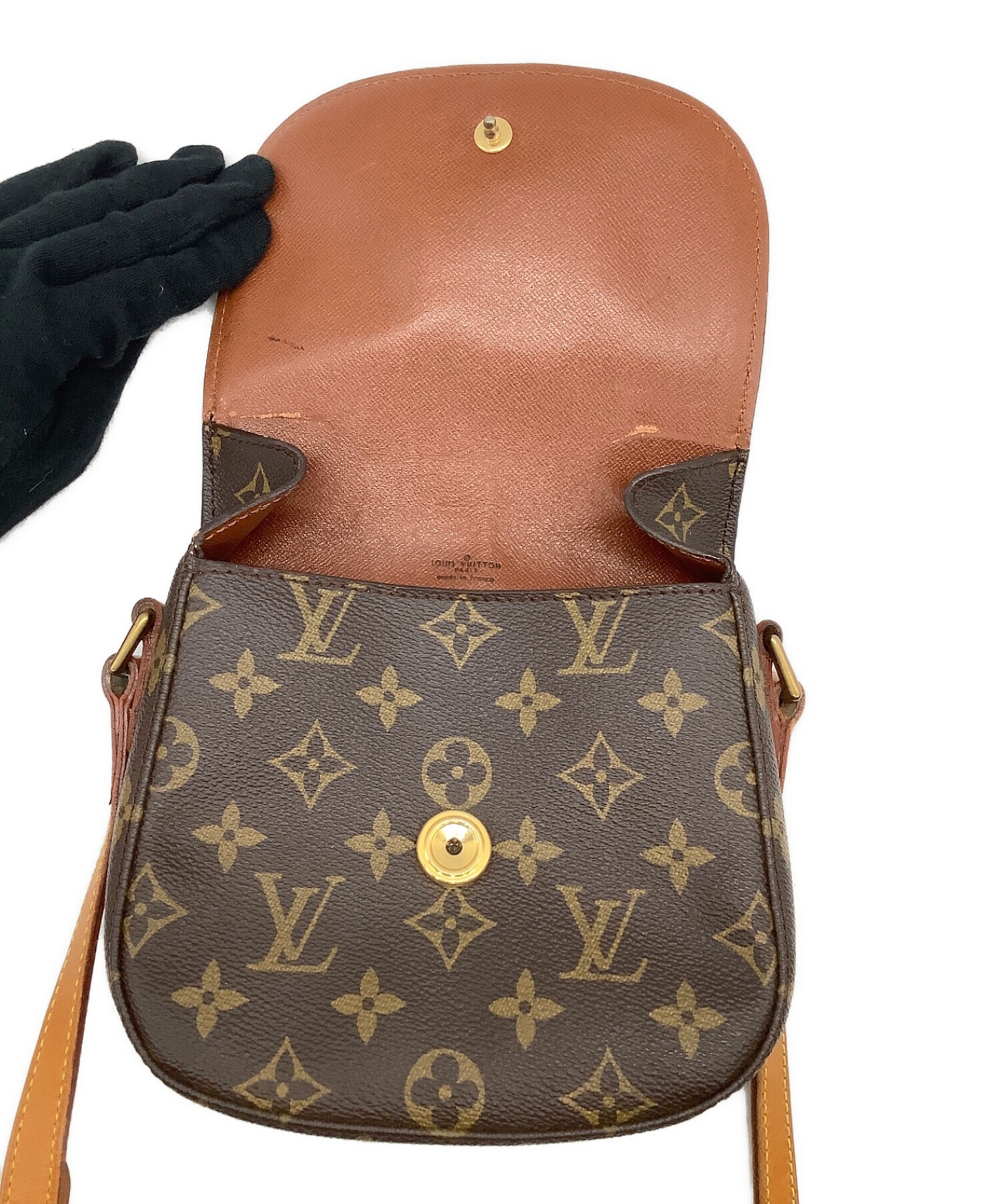 LOUIS VUITTON (ルイ ヴィトン) モノグラム ミニ サンクルーPM ブラウン サイズ:PM