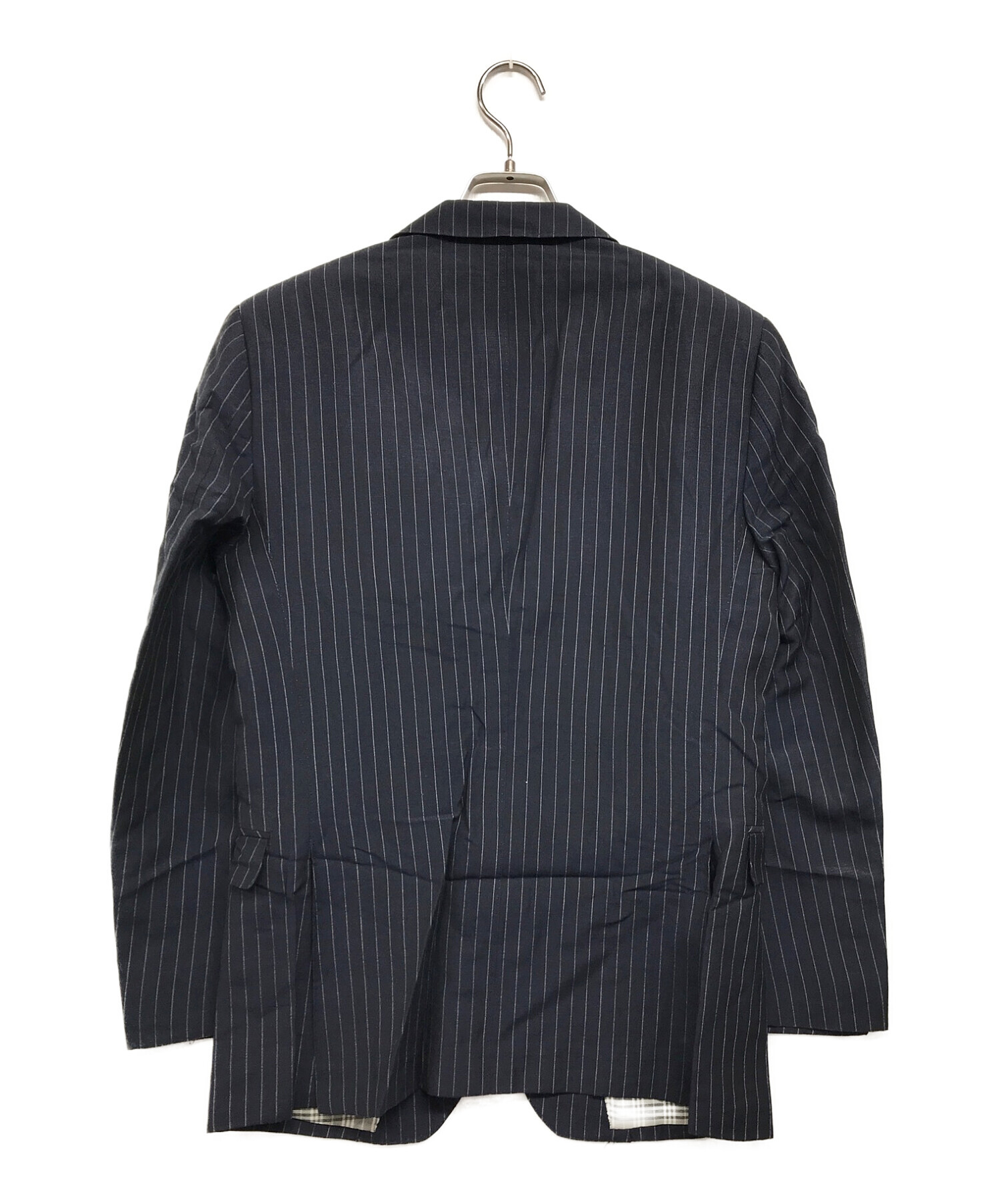 中古・古着通販】BURBERRY BLACK LABEL (バーバリーブラックレーベル) テーラードジャケット ネイビー  サイズ:S｜ブランド・古着通販 トレファク公式【TREFAC FASHION】スマホサイト