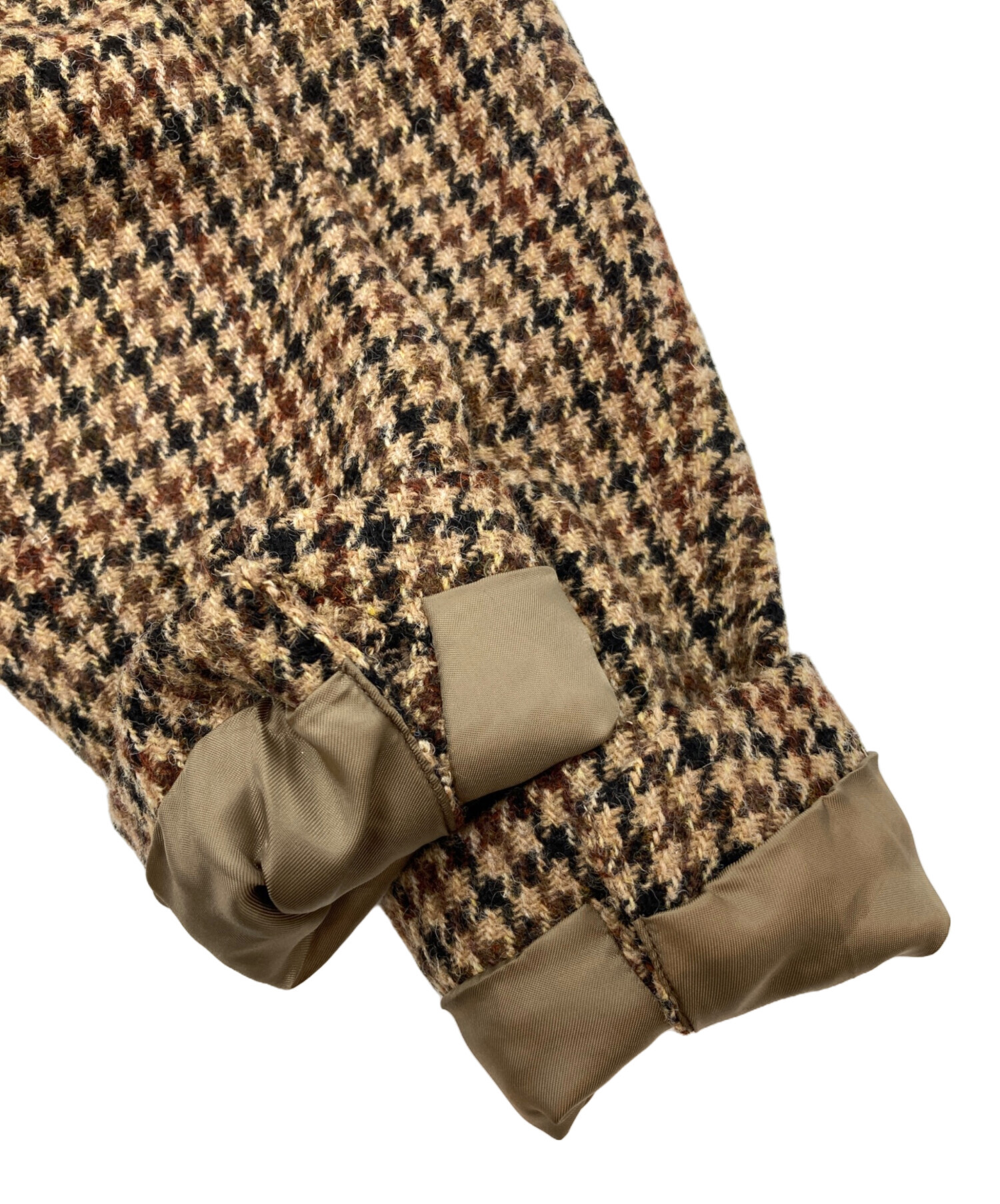 Harris Tweed (ハリスツイード) BEAMS BOY (ビームスボーイ) ウールテーラードジャケット ブラウン サイズ:1