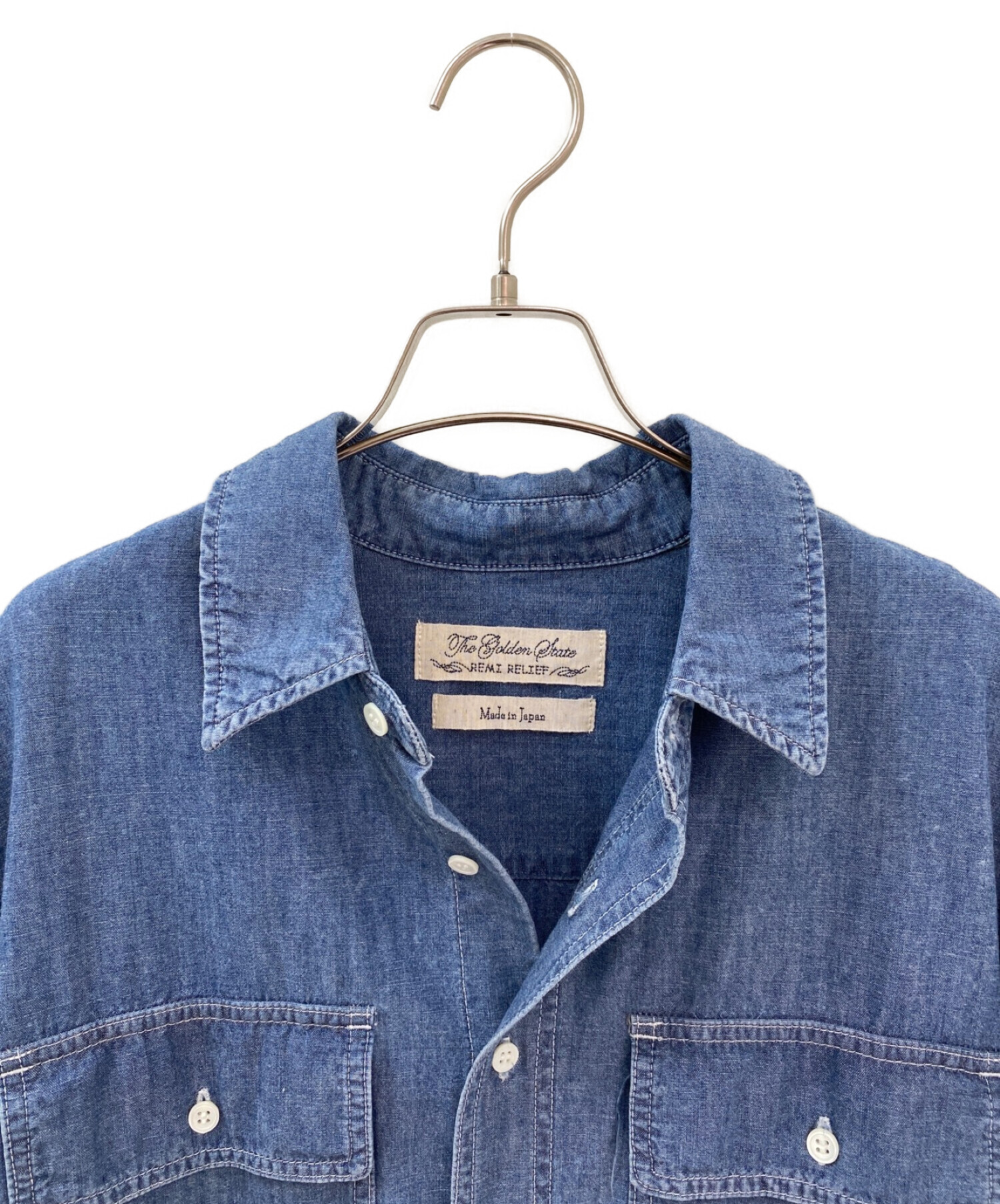 REMI RELIEF】Chambray Shirts シャンブレーシャツ-