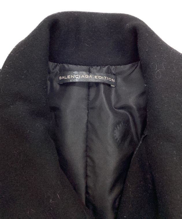 BALENCIAGA (バレンシアガ) ウールコート ブラック サイズ:36