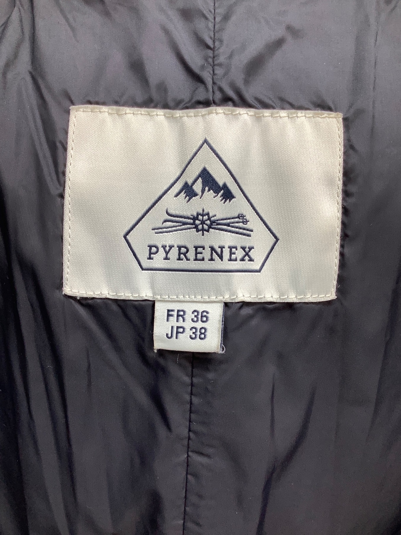 ピレネックス PYRENEX ブラック FR36 JP38 サイズ レディース - www