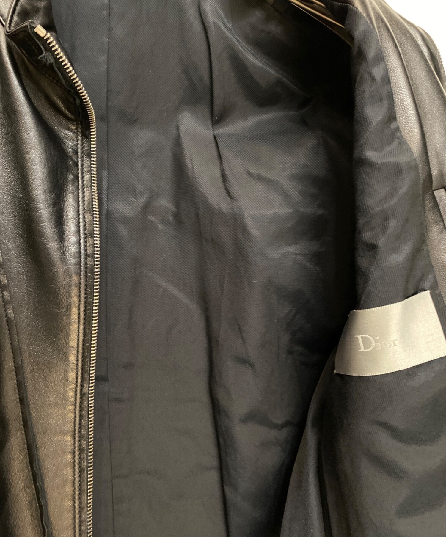 中古・古着通販】DIOR HOMME (ディオール オム) 11AW ラムレザー