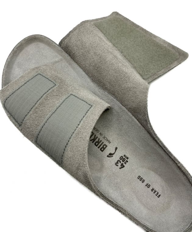 BIRKENSTOCK (ビルケンシュトック) Fear Of God (フィア・オブ・ゴッド) 1774 Los Feliz Suede グレー  サイズ:43