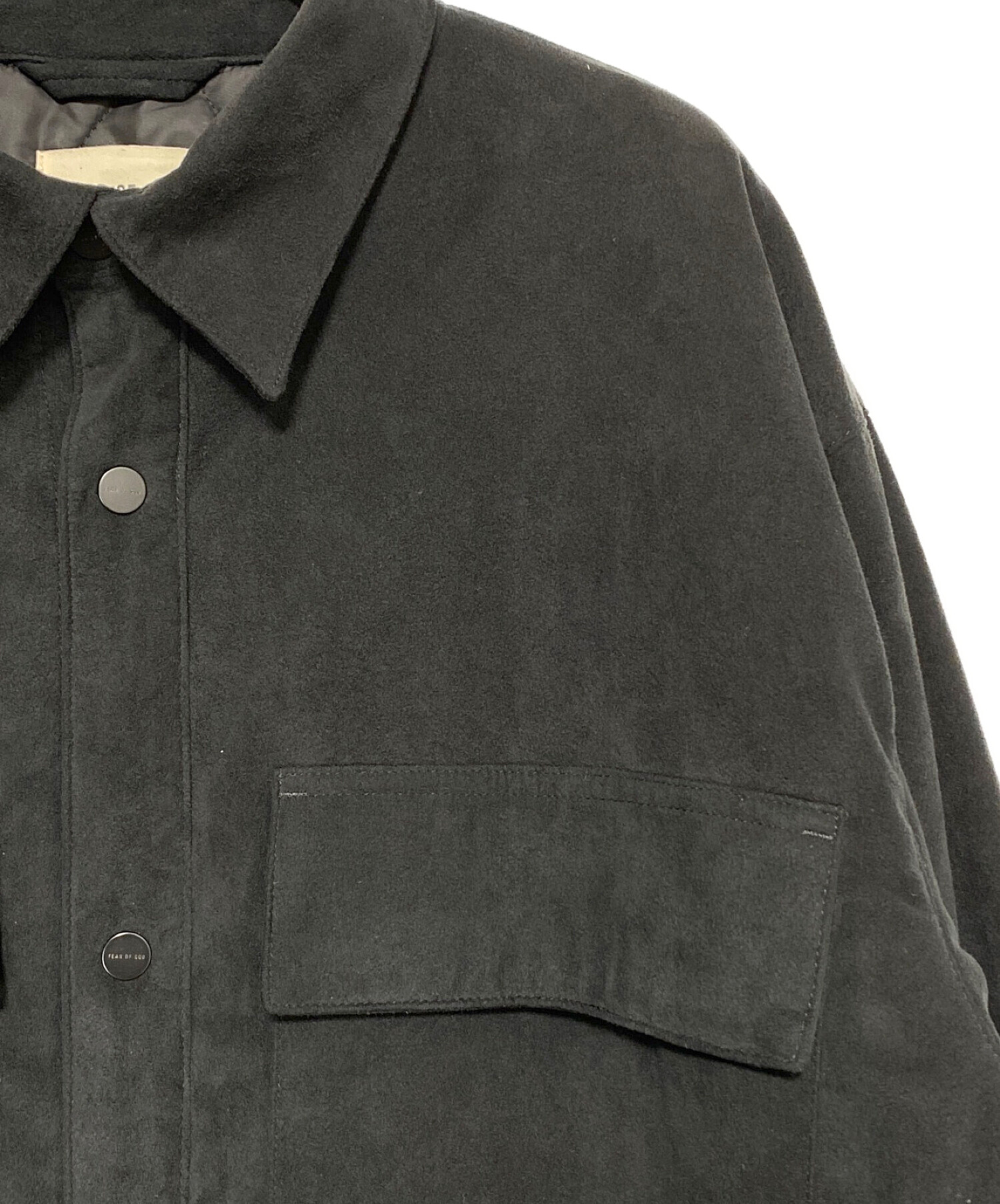 中古・古着通販】Fear Of God (フィア・オブ・ゴッド) SUEDE SHIRT