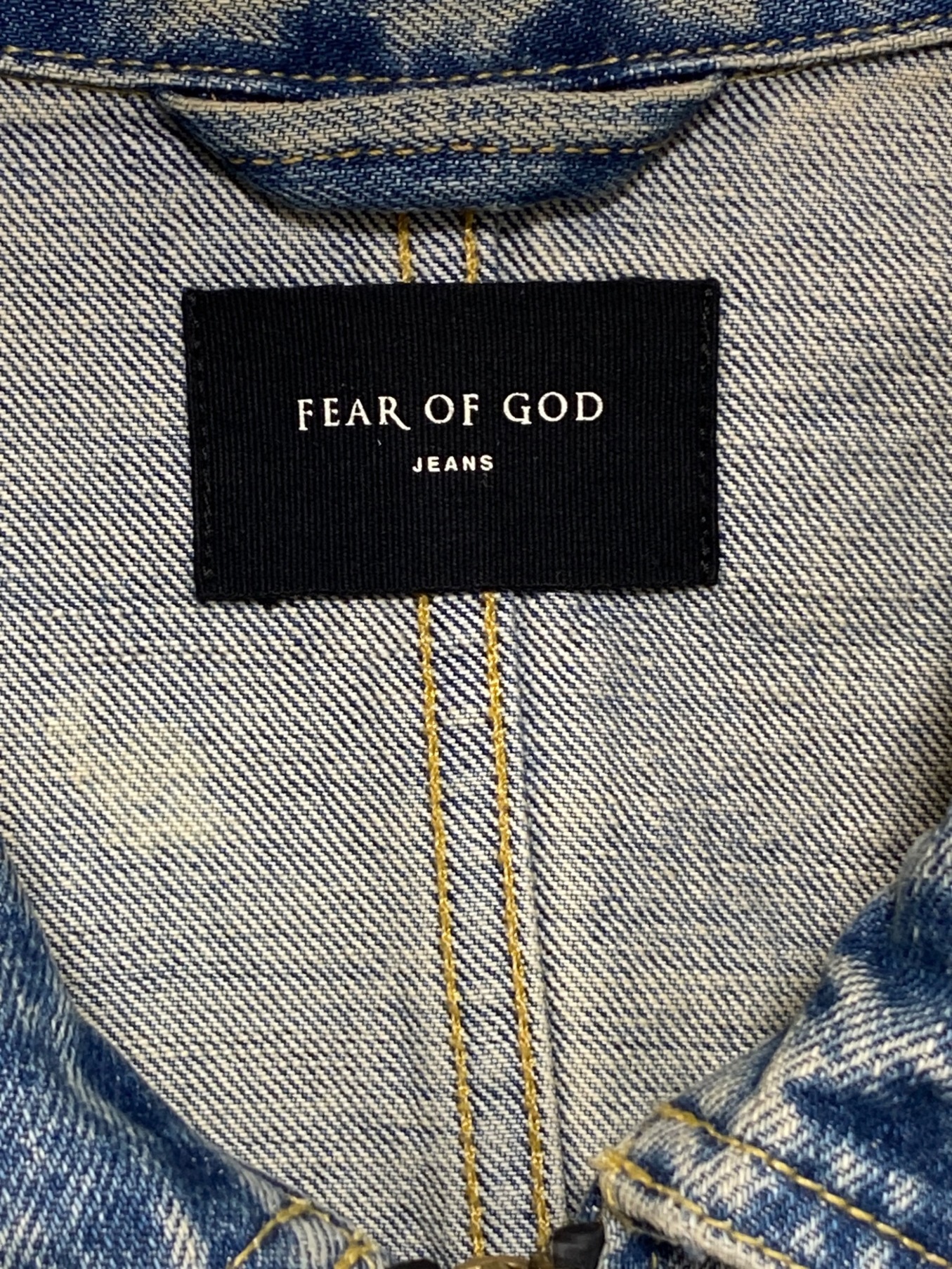 Fear Of God (フィア・オブ・ゴッド) デニムジャケット インディゴ サイズ:M