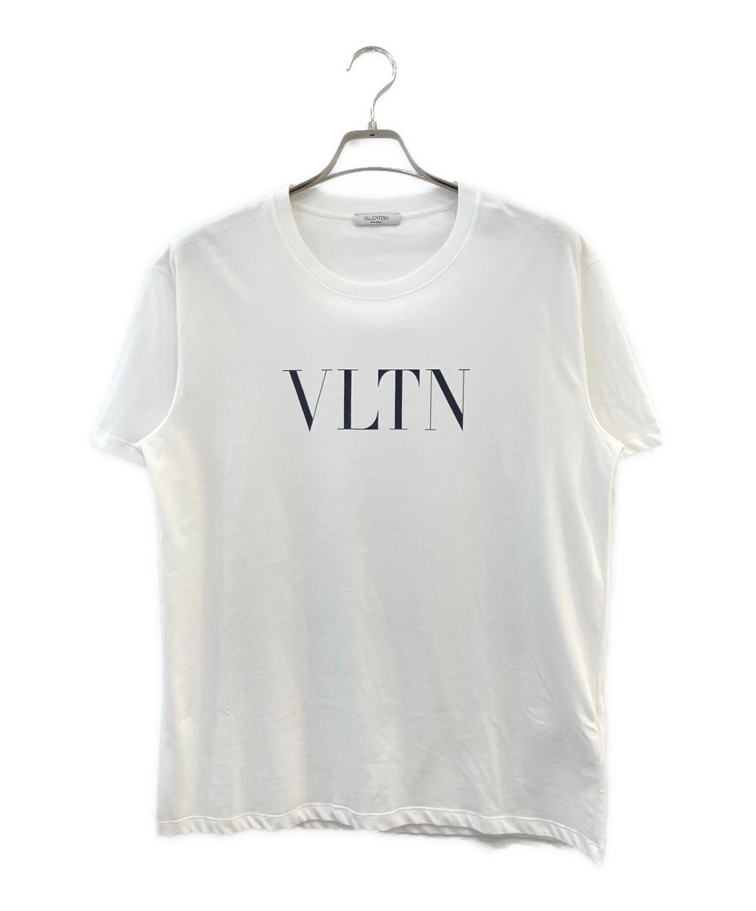 中古・古着通販】VALENTINO (ヴァレンティノ) VLTNロゴプリントTシャツ 