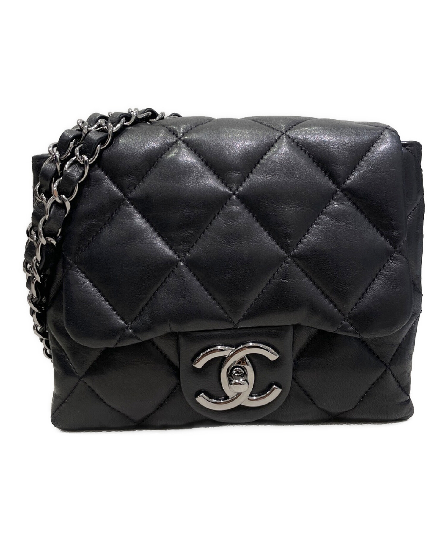 中古・古着通販】CHANEL (シャネル) ミニマトラッセ ブラック