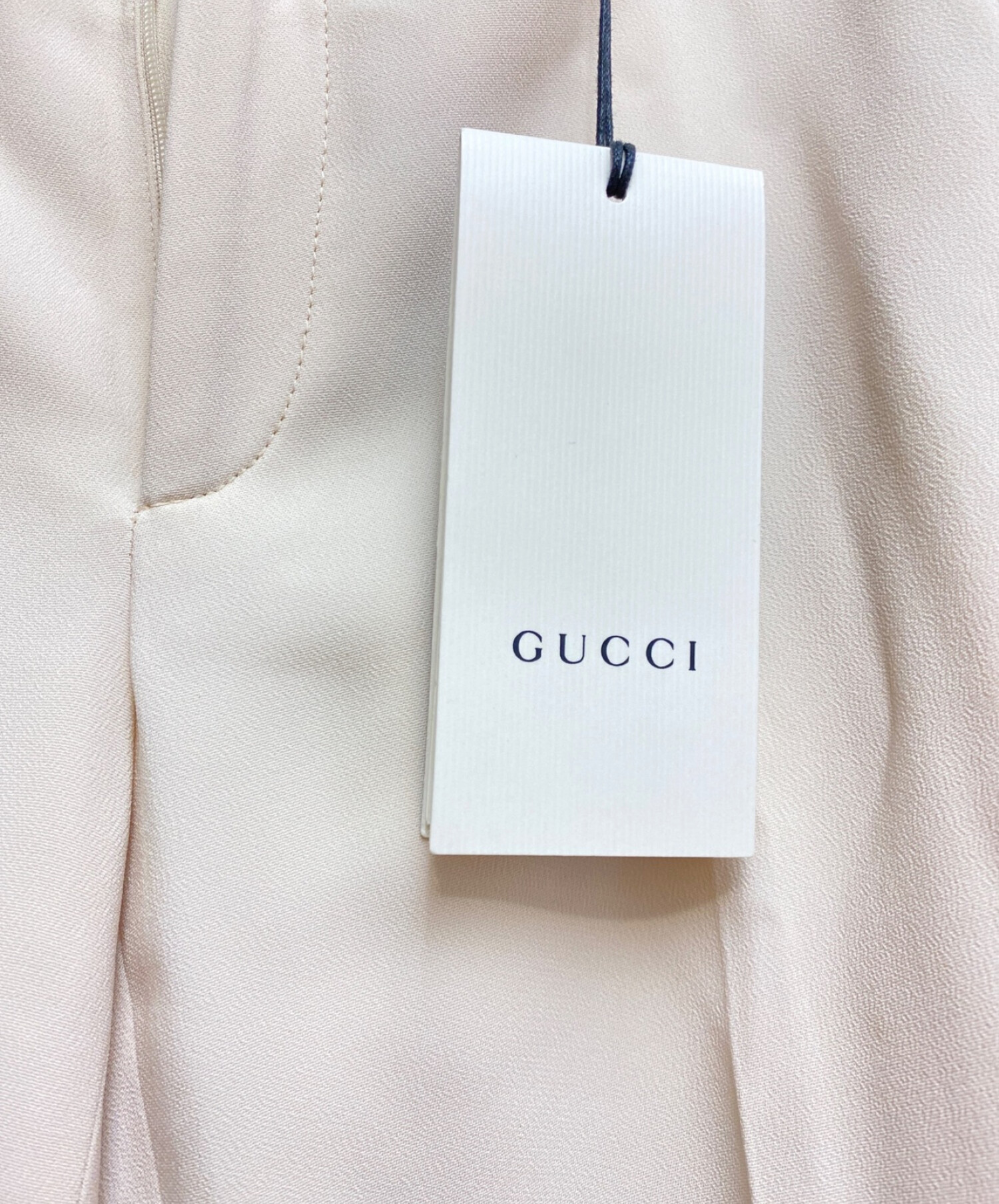 中古・古着通販】GUCCI (グッチ) サイドラインパンツ ピンク サイズ:38