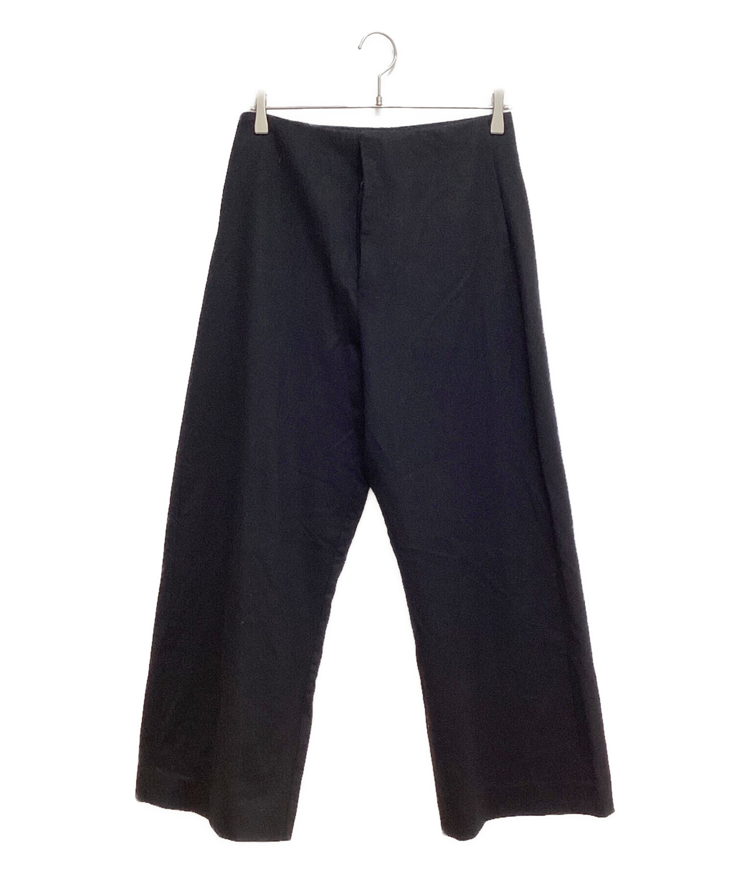 中古・古着通販】GABRIELA COLL GARMENTS (ガブリエラコールガーメンツ) Wool wide pants（ウールワイドパンツ）  ブラック サイズ:1｜ブランド・古着通販 トレファク公式【TREFAC FASHION】スマホサイト