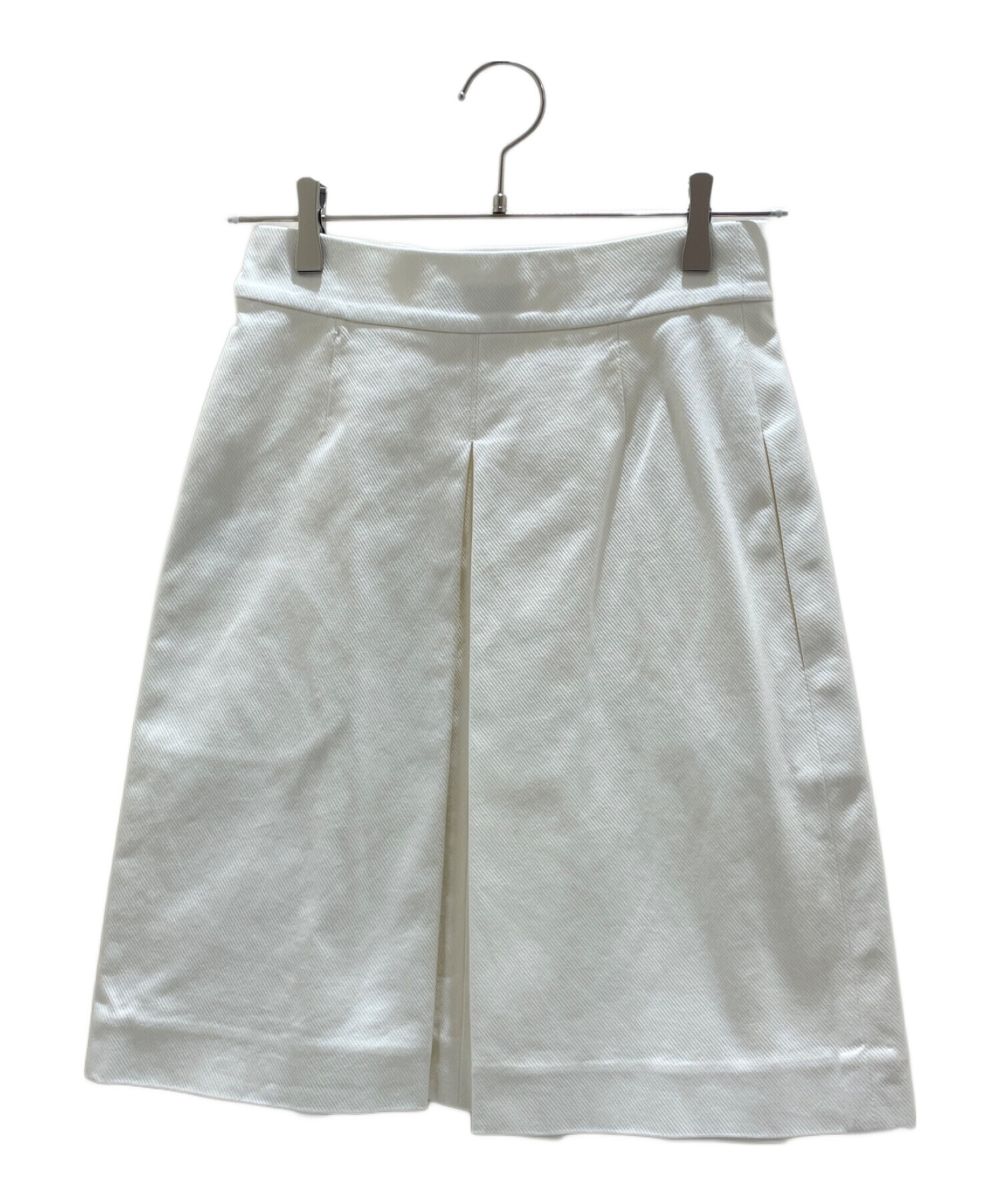 CHANEL (シャネル) ココボタンスカート ホワイト サイズ:36