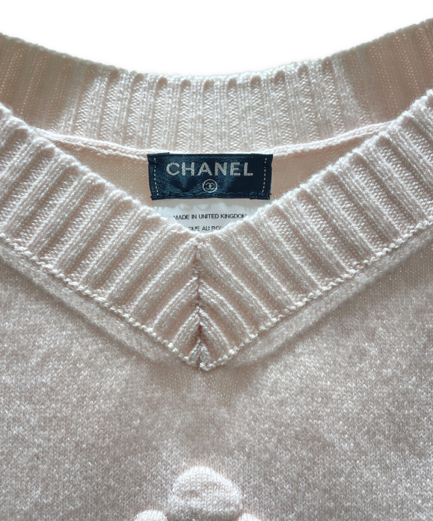 中古・古着通販】CHANEL (シャネル) カシミヤニットベスト ピンク サイズ:34｜ブランド・古着通販 トレファク公式【TREFAC  FASHION】スマホサイト