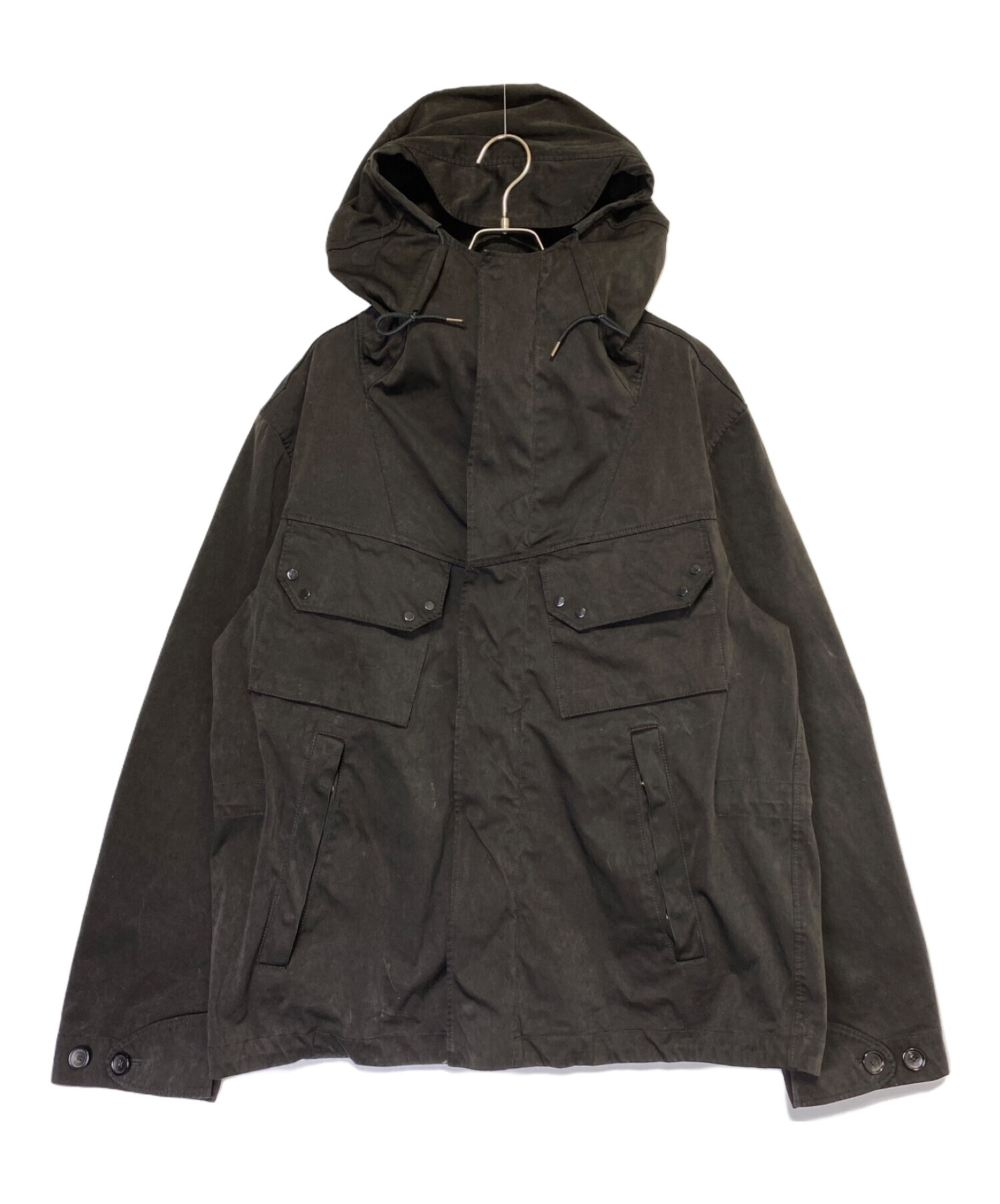 中古・古着通販】TEN-C (テンシー) Anorak R4/53 ブラック サイズ:48｜ブランド・古着通販 トレファク公式【TREFAC  FASHION】スマホサイト