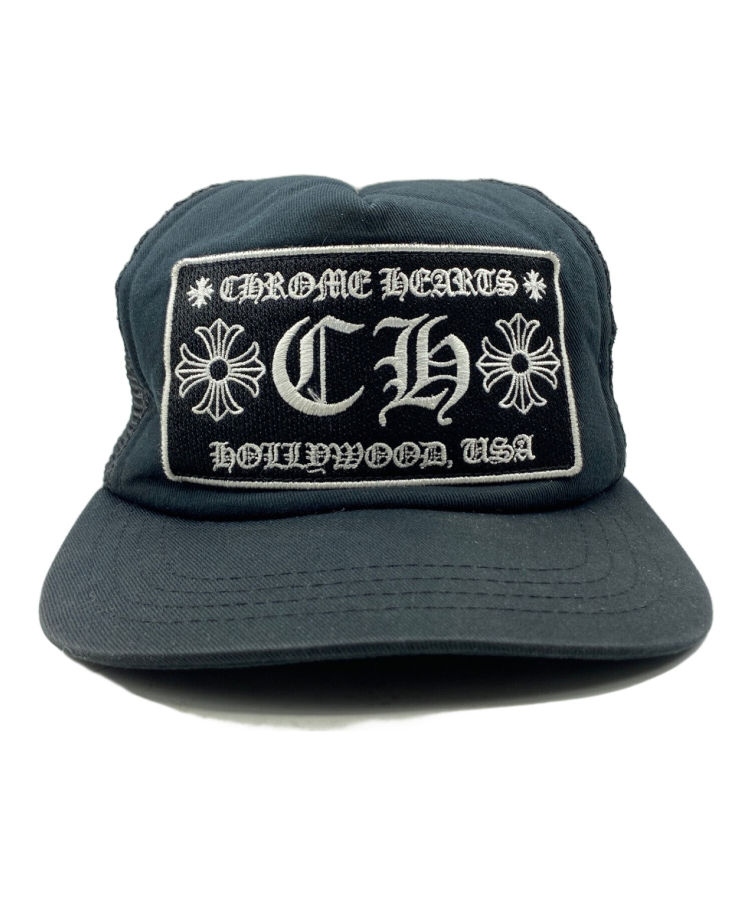 CHROME HEARTS (クロムハーツ) メッシュキャップ ブラック サイズ:53-60